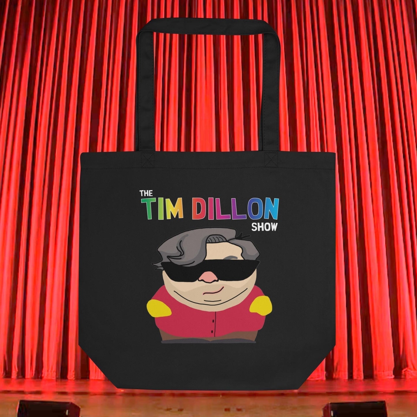 Tim Dillon Cartman, Southpark, The Tim Dillon Show, Tim Dillon Podcast, Tim Dillon Merch, Tim Dillon Eco Tote Bag Default Title Bags Podcasts Stand-up Comedy Tim Dillon Next Cult Brand