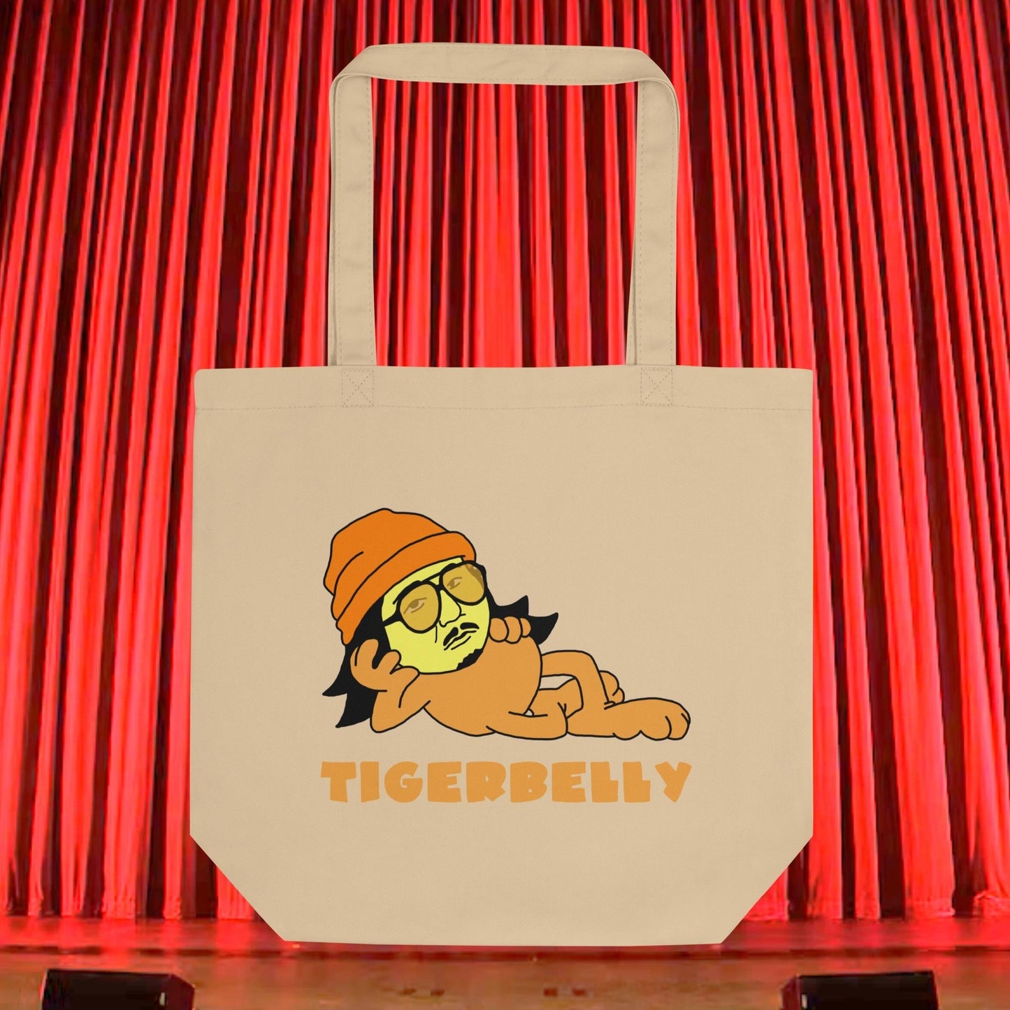 Bobby Lee Tigerbelly, Bobby Lee Merch, Tigerbelly Merch, Bobby Lee Gift, Funny Tigerbelly Gift, Tigerbelly Podcast, TigerBelly Eco Tote Bag Oyster Bags Bobby Lee Podcasts Stand-up Comedy TigerBelly Next Cult Brand