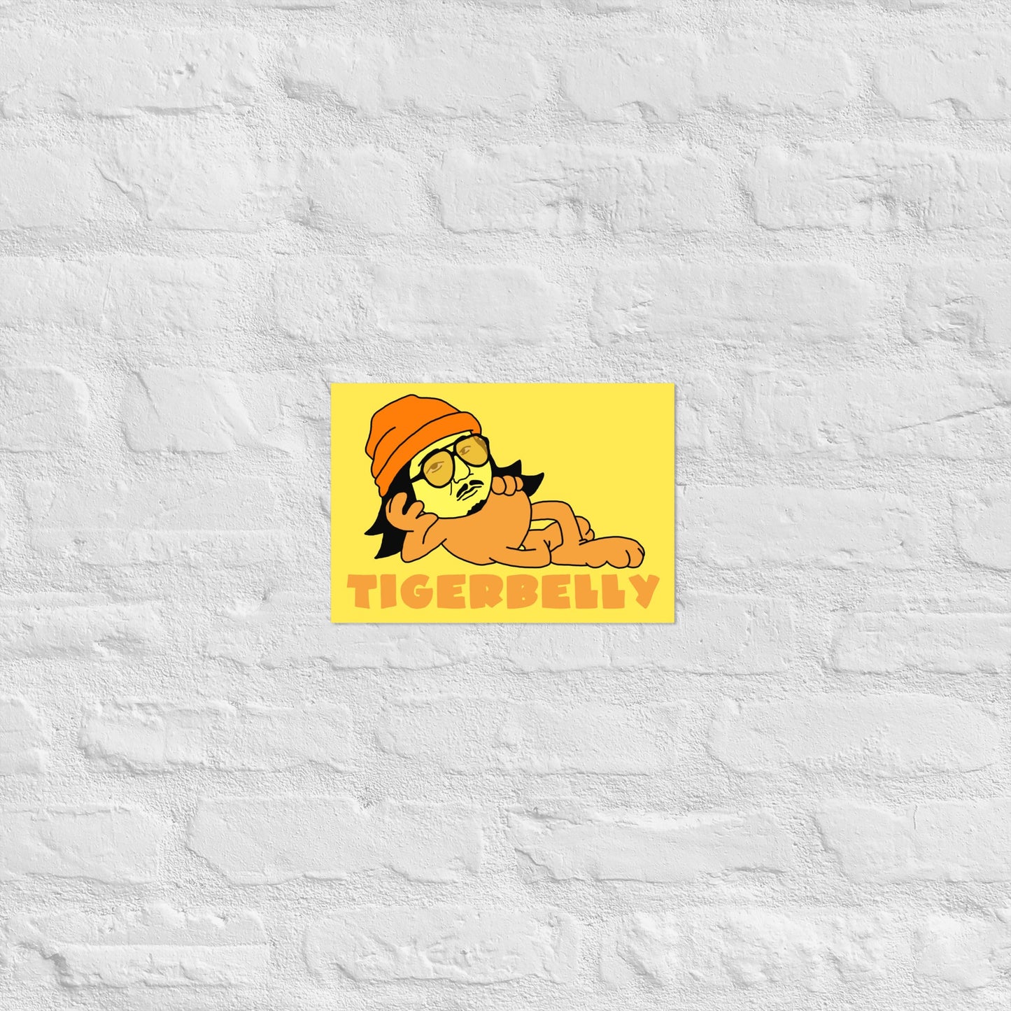 Bobby Lee Tigerbelly, Bobby Lee Merch, Tigerbelly Merch, Bobby Lee Gift, Funny Tigerbelly Gift, Tigerbelly Podcast, TigerBelly Poster 21×30 cm Posters Bobby Lee Podcasts Stand-up Comedy TigerBelly Next Cult Brand