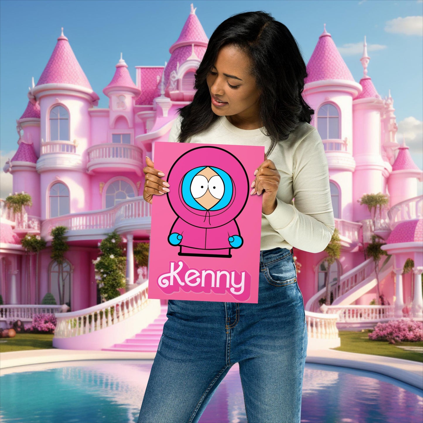 Kenny McCormick Ken Ryan Gosling Barbie South Park Kenny Poster 21×30 cm Posters Barbie Ken Kenny Movies South Park TV Shows Next Cult Brand