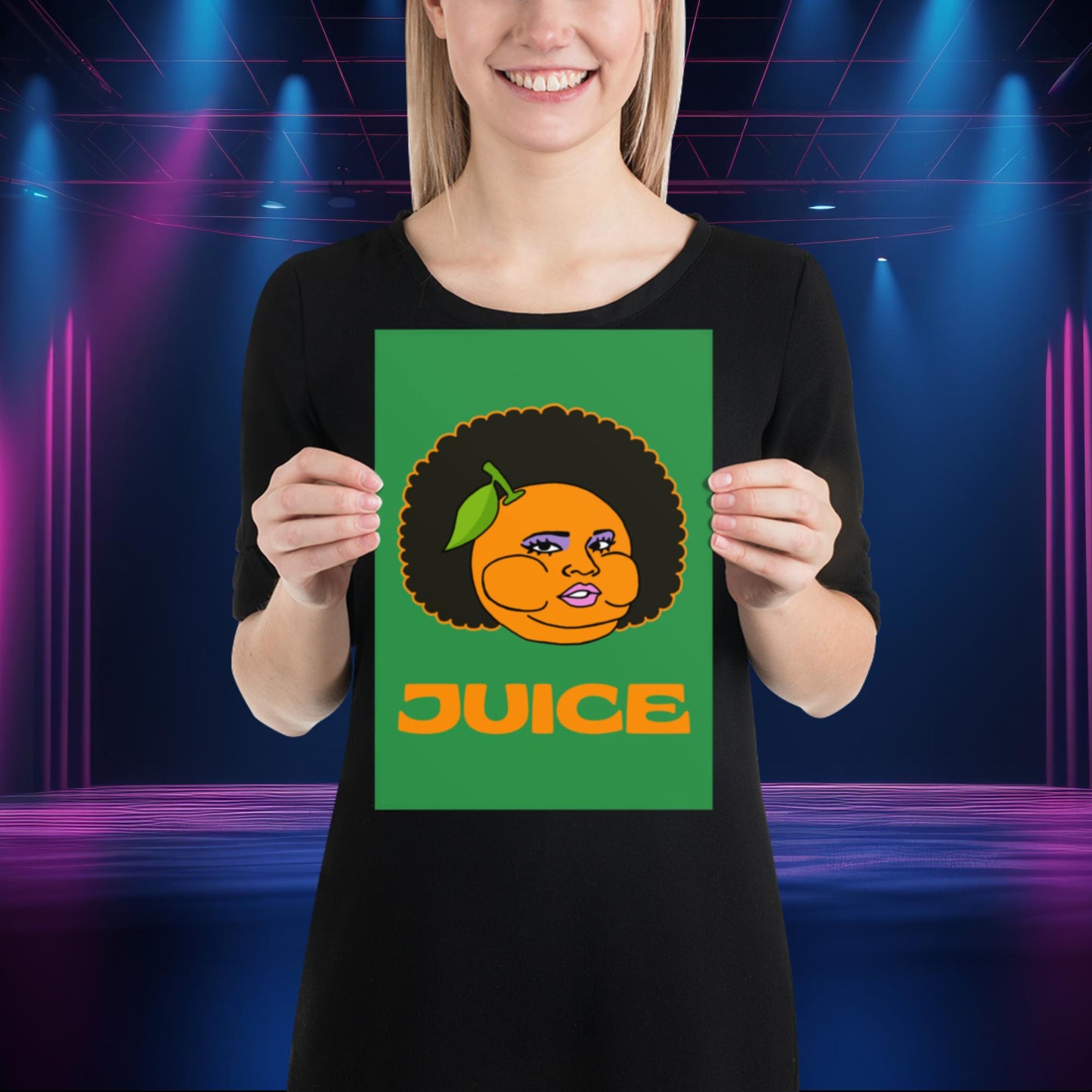 Blame It On My Juice Lizzo Merch Lizzo Gift Song Lyrics Lizzo Poster 21×30 cm Posters Lizzo Music Next Cult Brand
