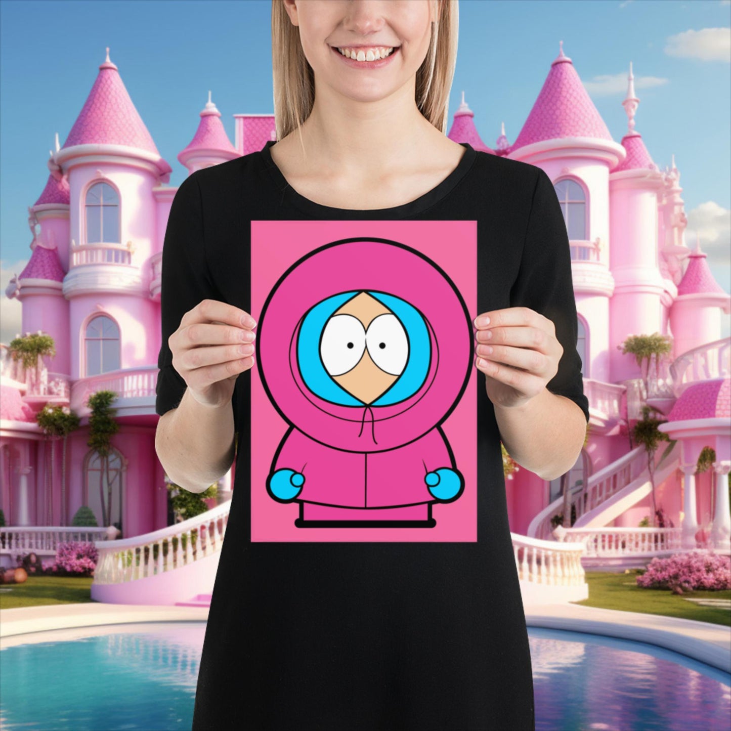 Kenny McCormick Ken Ryan Gosling Barbie South Park Kenny Poster 21×30 cm Posters Barbie Ken Kenny Movies South Park TV Shows Next Cult Brand