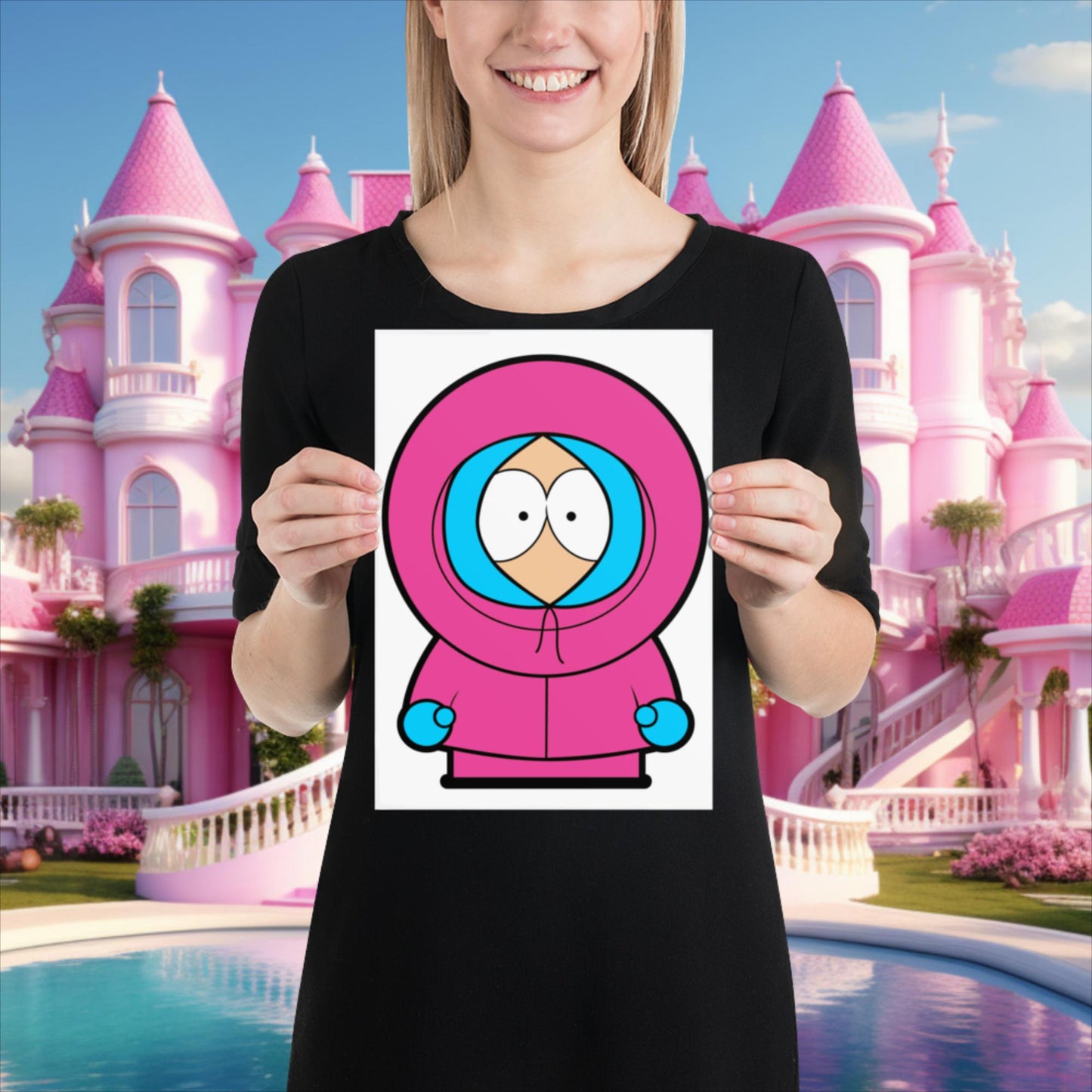 Kenny McCormick Ken Ryan Gosling Barbie South Park Kenny Poster 21×30 cm Posters Barbie Ken Kenny Movies South Park TV Shows Next Cult Brand