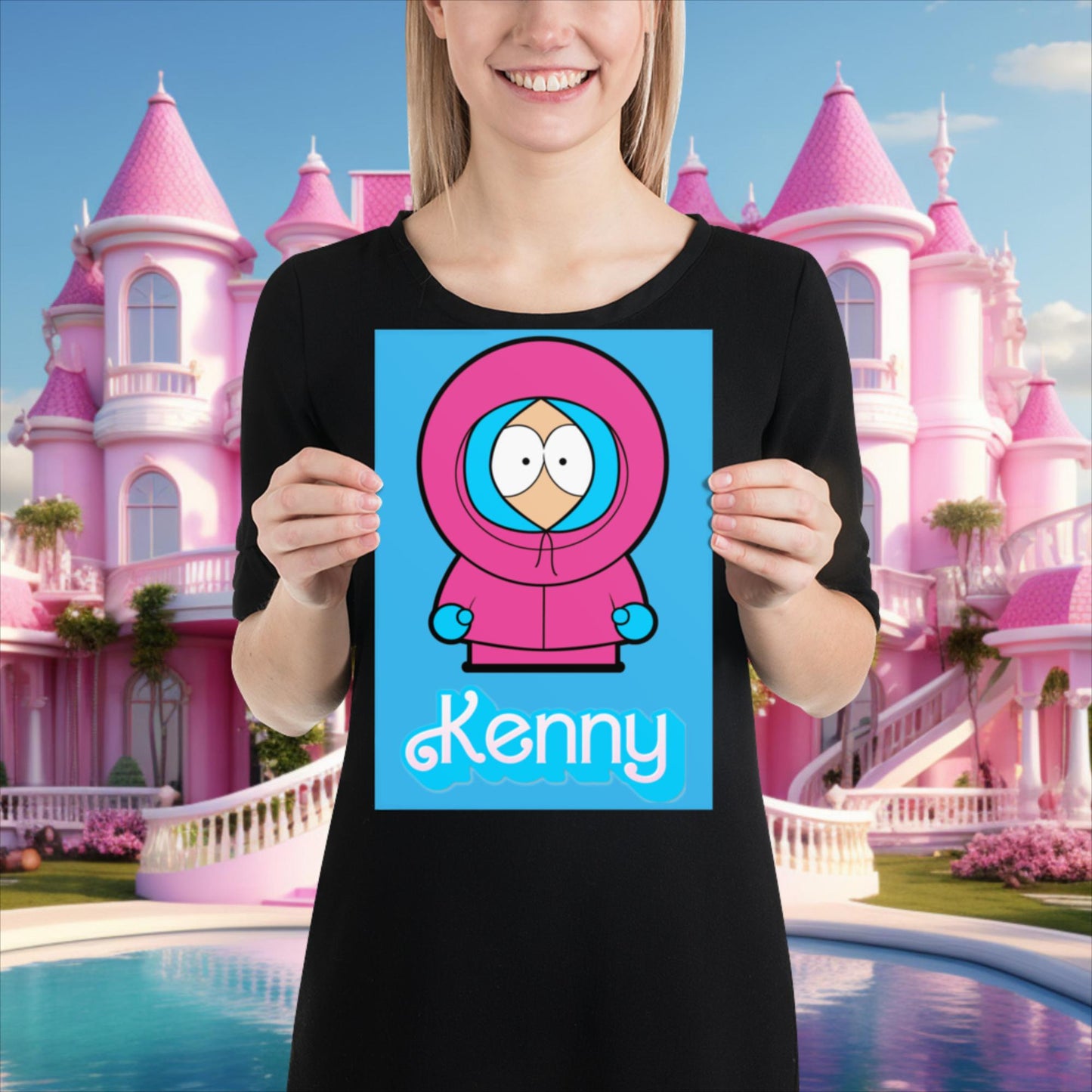 Kenny McCormick Ken Ryan Gosling Barbie South Park Kenny Poster 21×30 cm Posters Barbie Ken Kenny Movies South Park TV Shows Next Cult Brand