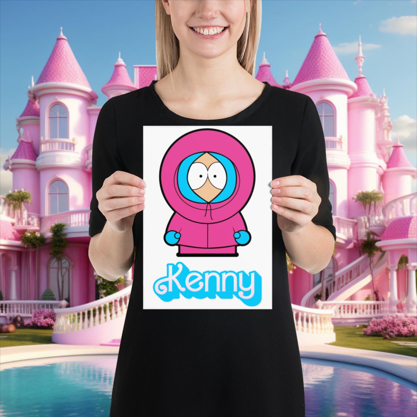 Kenny McCormick Ken Ryan Gosling Barbie South Park Kenny Poster 21×30 cm Posters Barbie Ken Kenny Movies South Park TV Shows Next Cult Brand