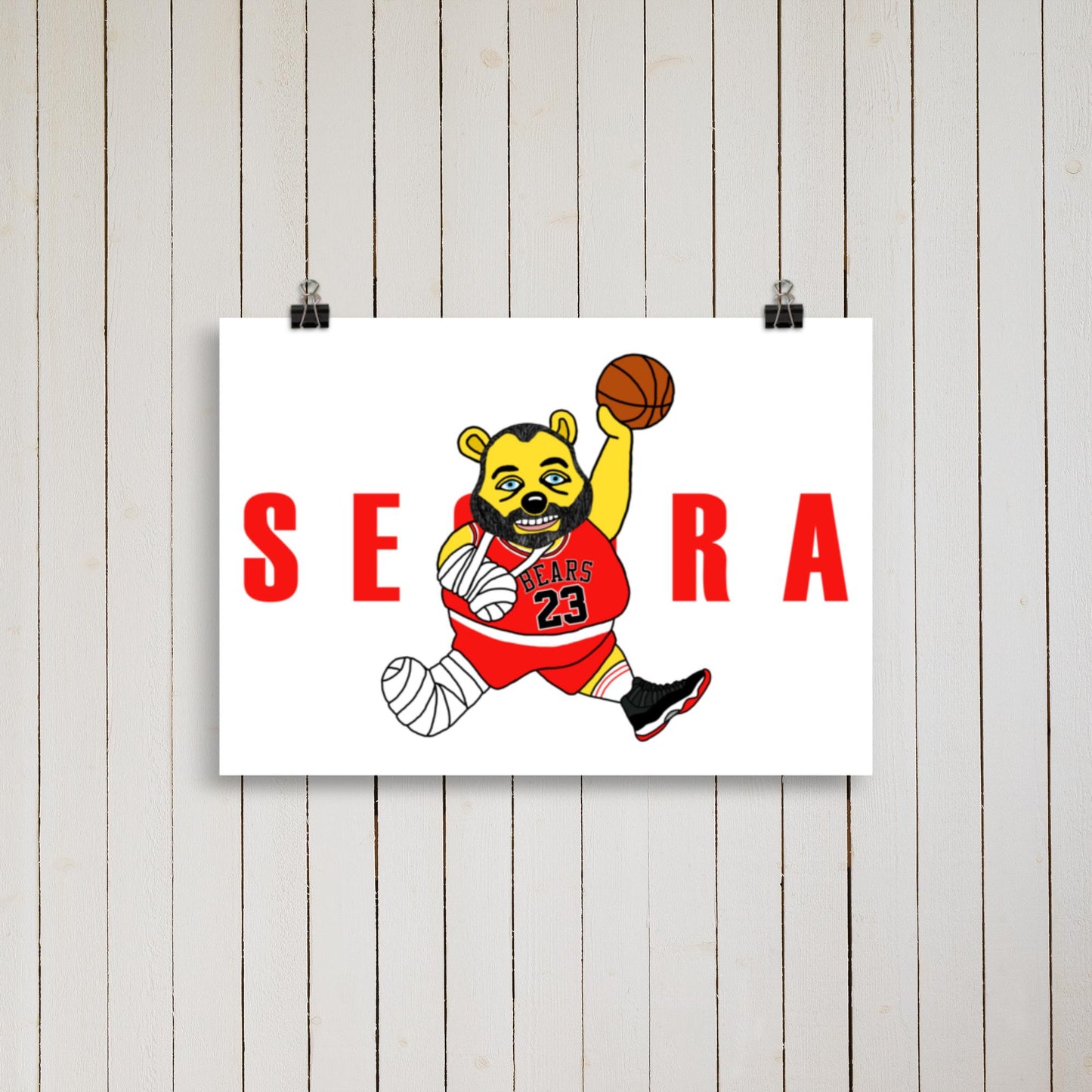 Air Segura, Tom Segura Basketball, Your Mom's House (YMH), 2 Bears 1 Cave, Funny Poster 21×30 cm Posters 2 Bears 1 Cave Air Segura Podcasts Stand-up Comedy Tom Segura YMH Next Cult Brand