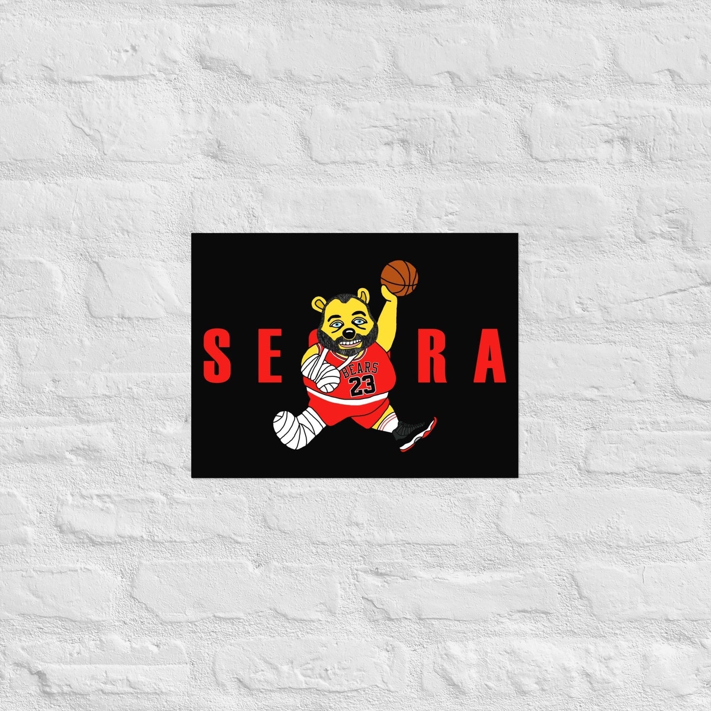 Air Segura, Tom Segura Basketball, Your Mom's House (YMH), 2 Bears 1 Cave, Funny Poster 30×40 cm Posters 2 Bears 1 Cave Air Segura Podcasts Stand-up Comedy Tom Segura YMH Next Cult Brand