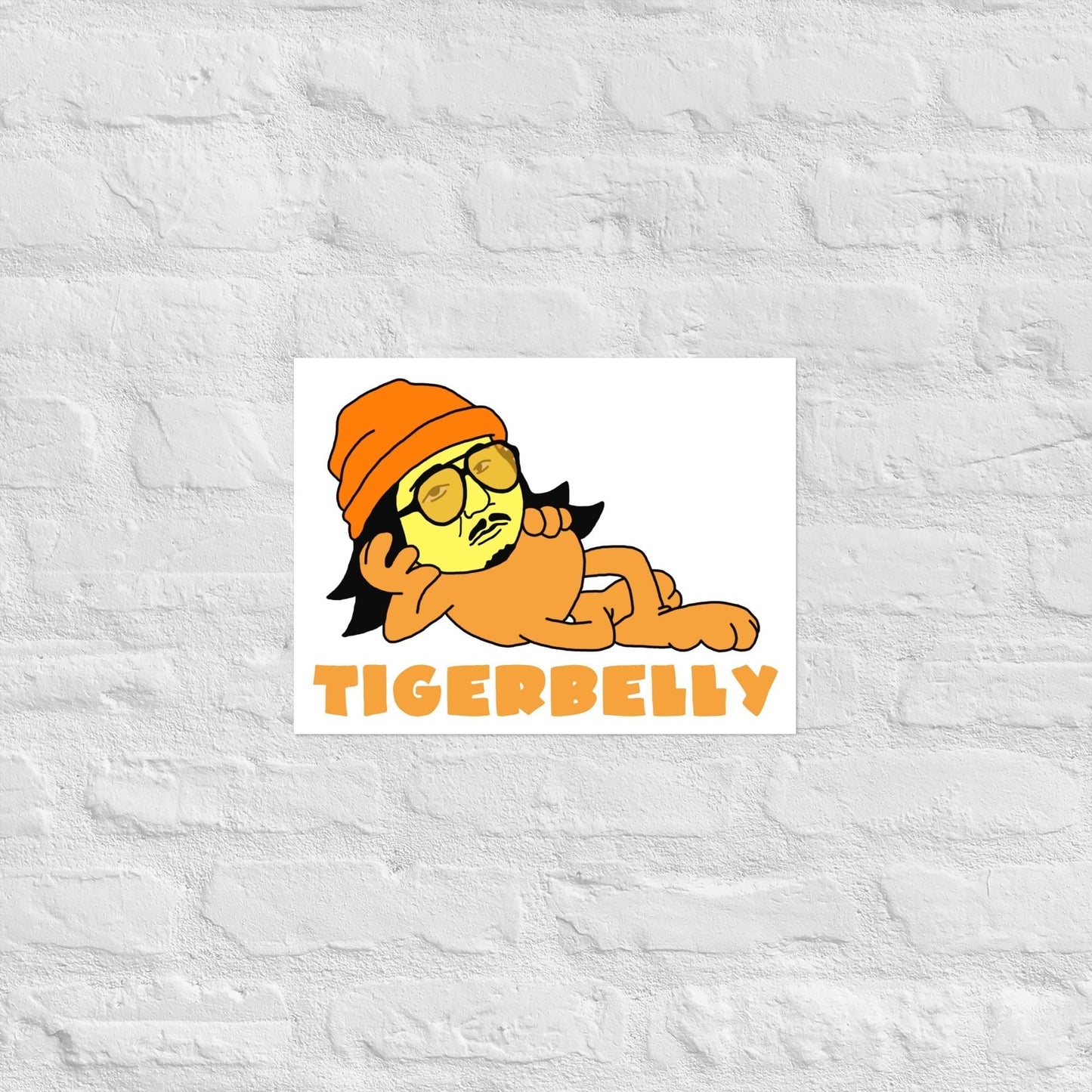 Bobby Lee Tigerbelly, Bobby Lee Merch, Tigerbelly Merch, Bobby Lee Gift, Funny Tigerbelly Gift, Tigerbelly Podcast, TigerBelly Poster 30×40 cm Posters Bobby Lee Podcasts Stand-up Comedy TigerBelly Next Cult Brand