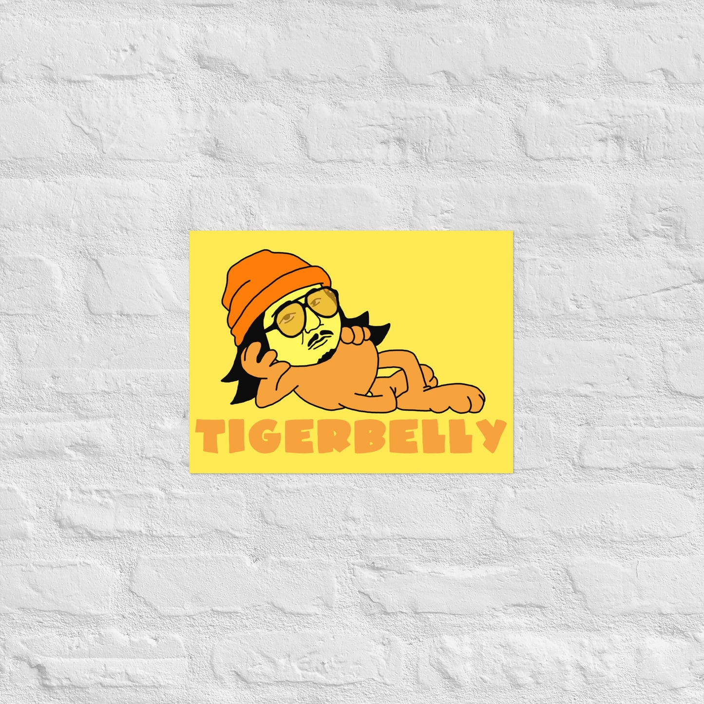 Bobby Lee Tigerbelly, Bobby Lee Merch, Tigerbelly Merch, Bobby Lee Gift, Funny Tigerbelly Gift, Tigerbelly Podcast, TigerBelly Poster 30×40 cm Posters Bobby Lee Podcasts Stand-up Comedy TigerBelly Next Cult Brand