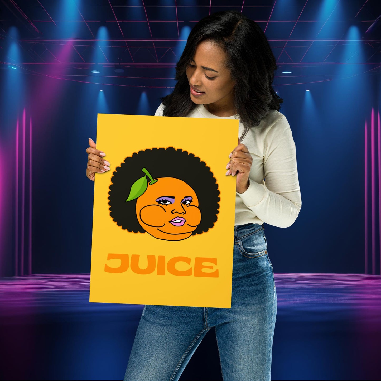 Blame It On My Juice Lizzo Merch Lizzo Gift Song Lyrics Lizzo Poster 30×40 cm Posters Lizzo Music Next Cult Brand