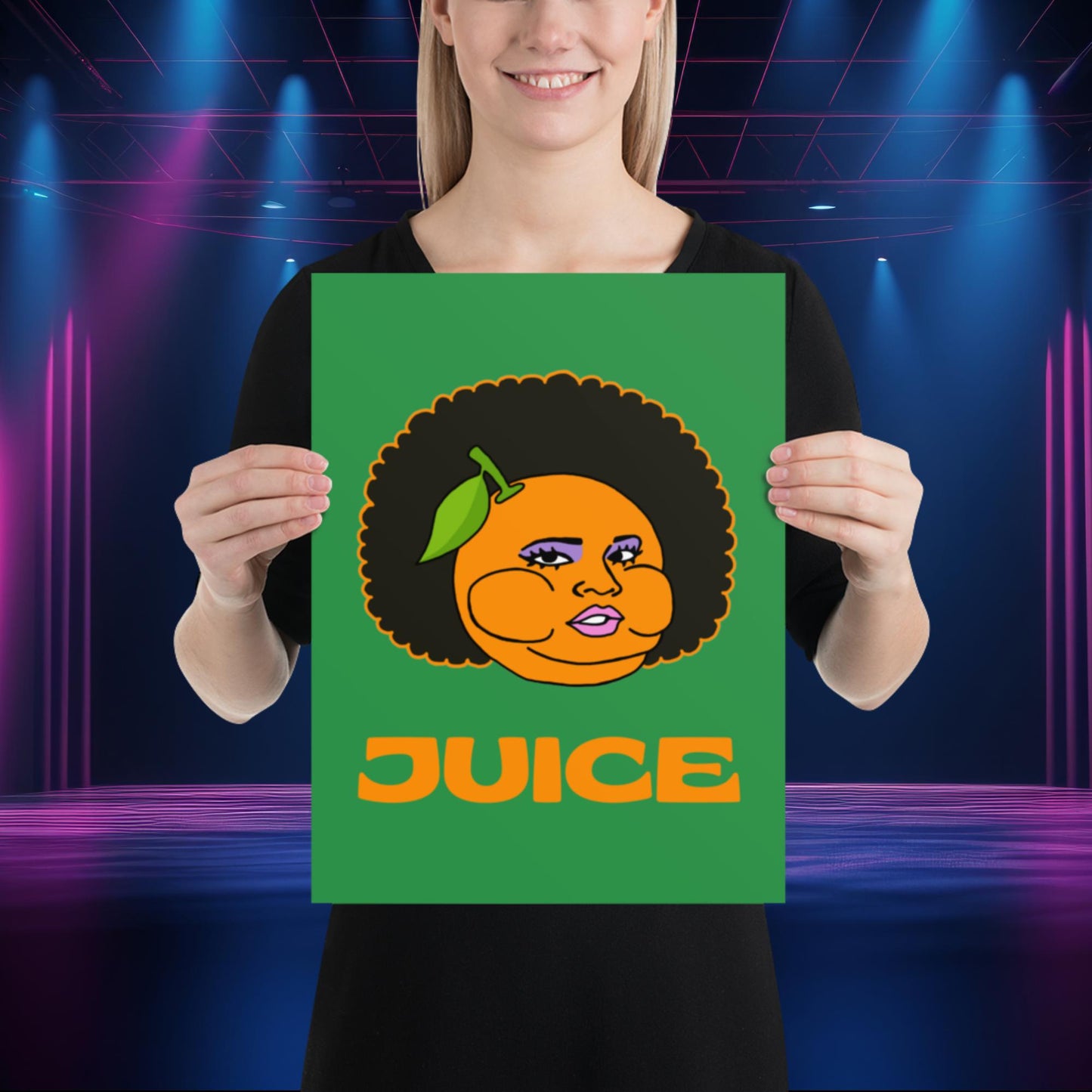 Blame It On My Juice Lizzo Merch Lizzo Gift Song Lyrics Lizzo Poster 30×40 cm Posters Lizzo Music Next Cult Brand