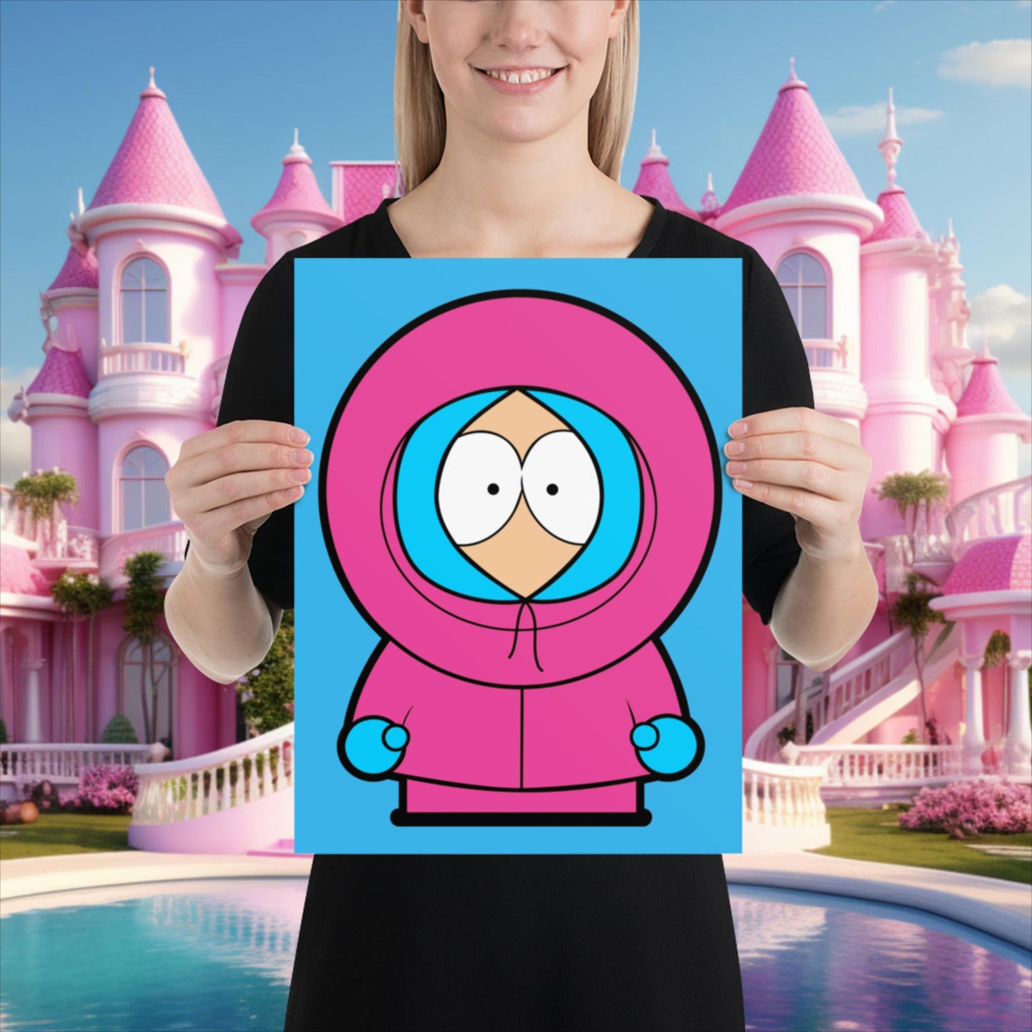 Kenny McCormick Ken Ryan Gosling Barbie South Park Kenny Poster 30×40 cm Posters Barbie Ken Kenny Movies South Park TV Shows Next Cult Brand