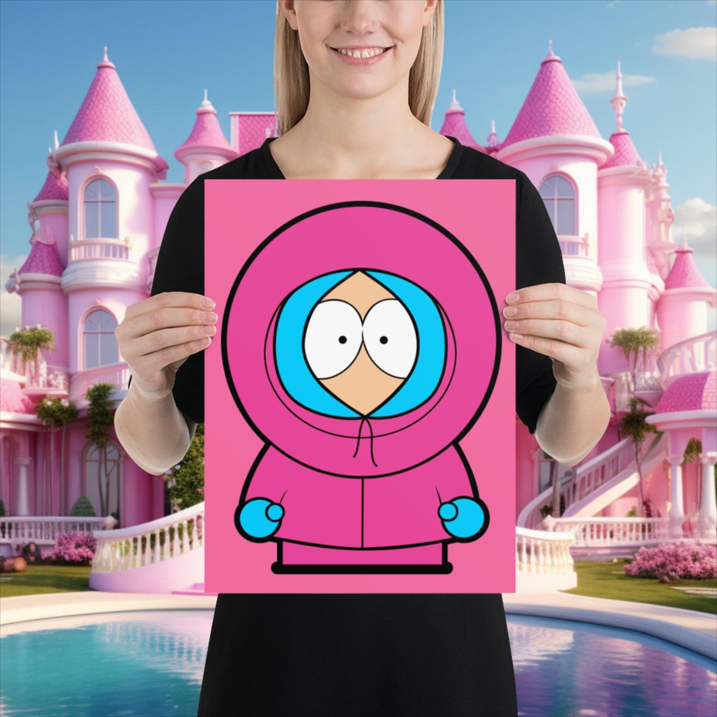 Kenny McCormick Ken Ryan Gosling Barbie South Park Kenny Poster 30×40 cm Posters Barbie Ken Kenny Movies South Park TV Shows Next Cult Brand