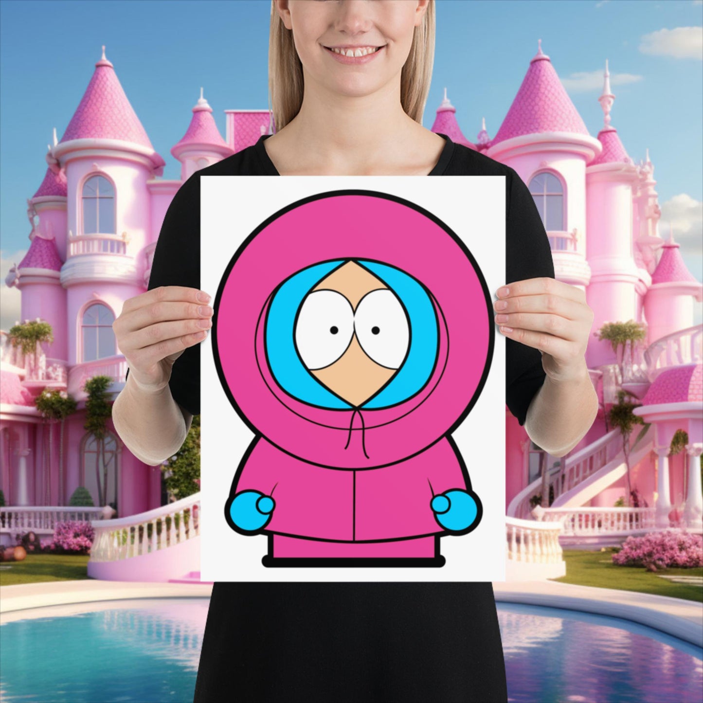 Kenny McCormick Ken Ryan Gosling Barbie South Park Kenny Poster 30×40 cm Posters Barbie Ken Kenny Movies South Park TV Shows Next Cult Brand