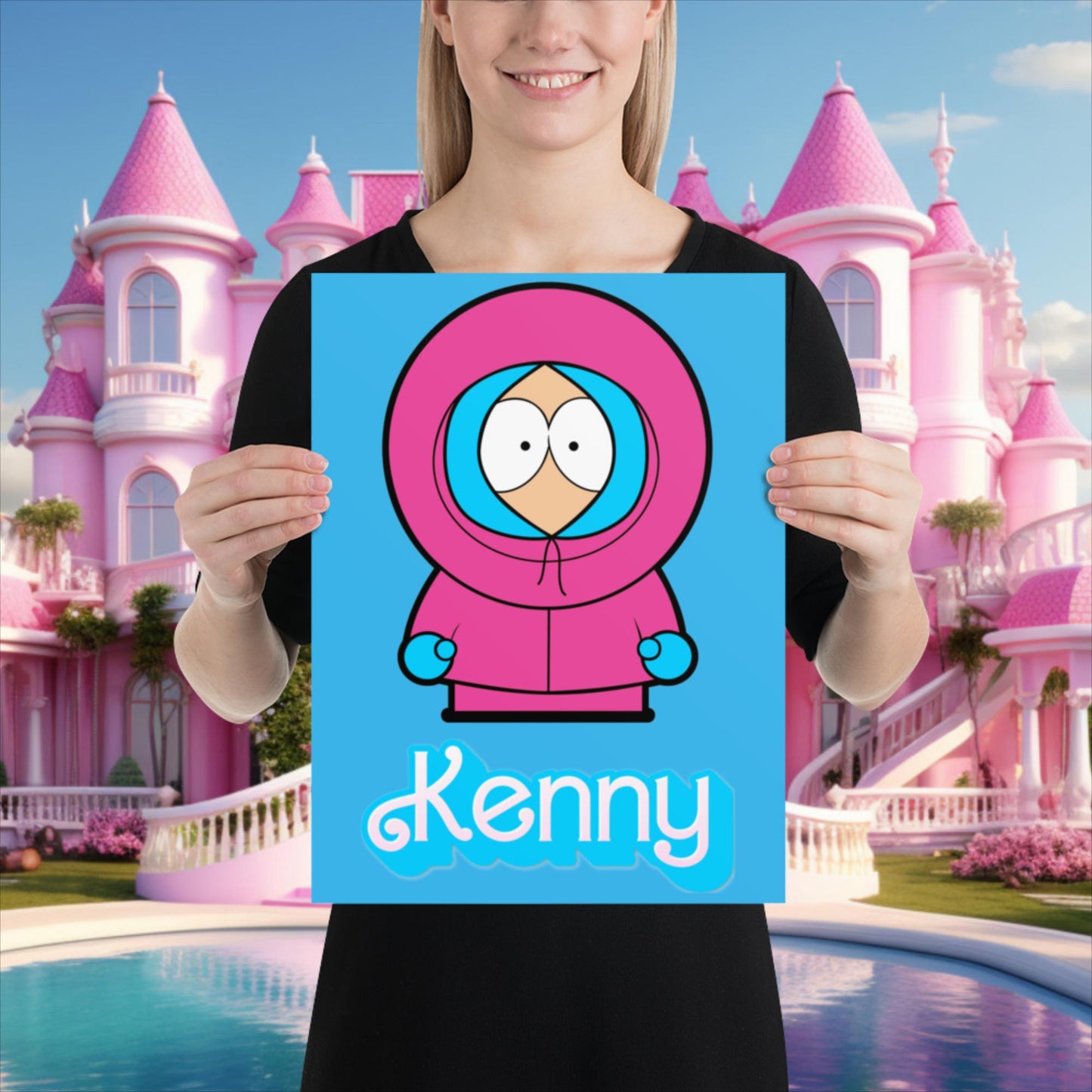 Kenny McCormick Ken Ryan Gosling Barbie South Park Kenny Poster 30×40 cm Posters Barbie Ken Kenny Movies South Park TV Shows Next Cult Brand