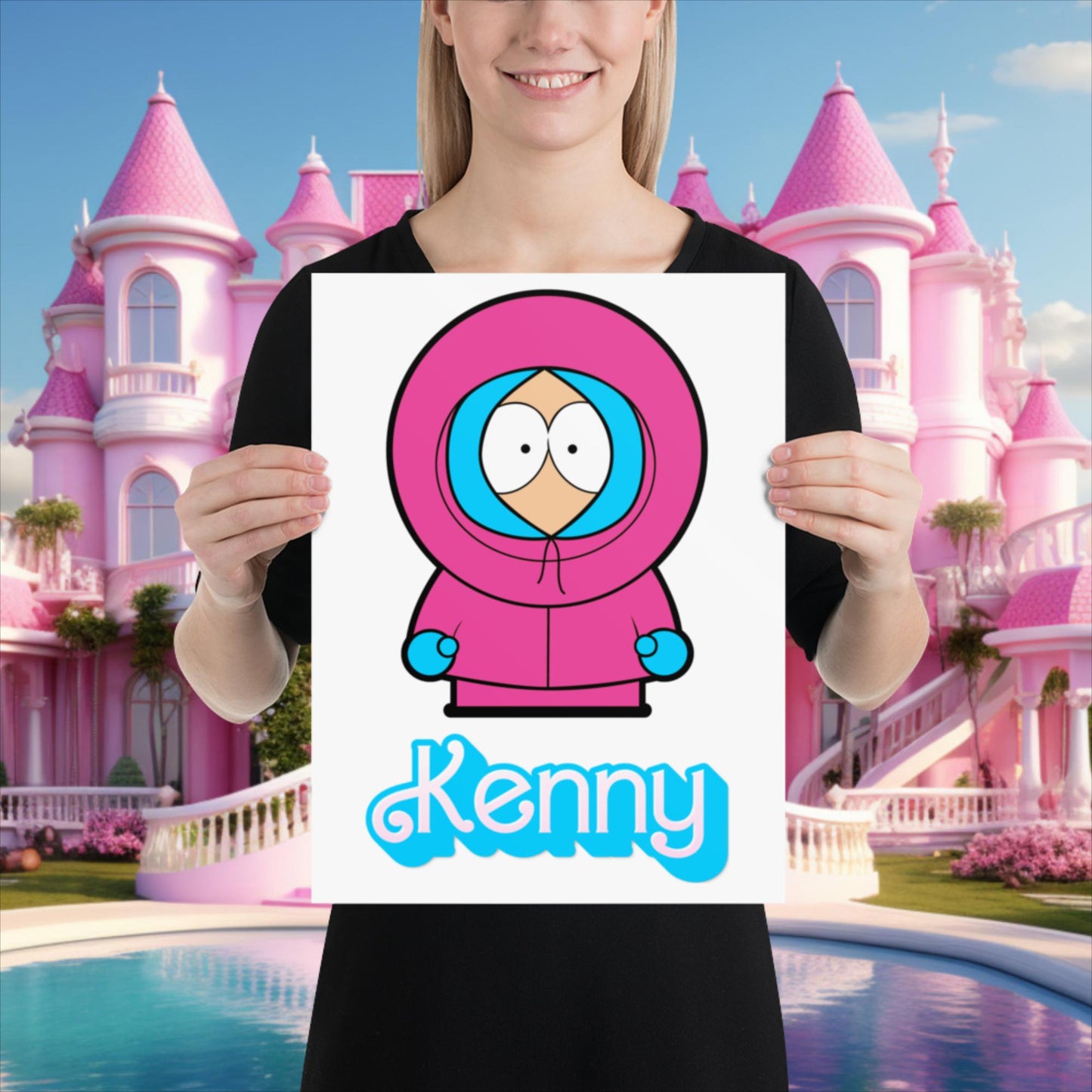 Kenny McCormick Ken Ryan Gosling Barbie South Park Kenny Poster 30×40 cm Posters Barbie Ken Kenny Movies South Park TV Shows Next Cult Brand