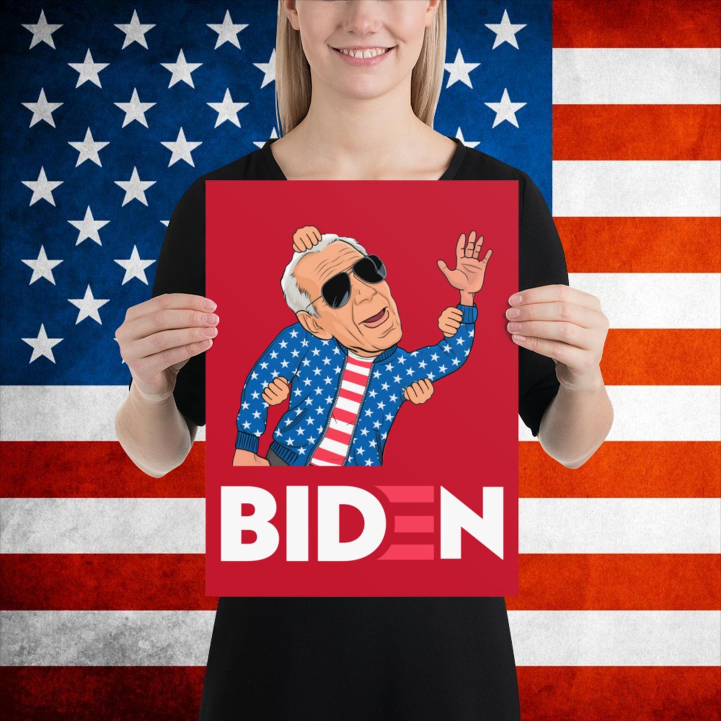 Weekend at Biden's Joe Biden Meme Democrat Republican Trump Gift Biden Gift 90s Vintage Poster 30×40 cm Posters Democrats Joe Biden Politics Next Cult Brand