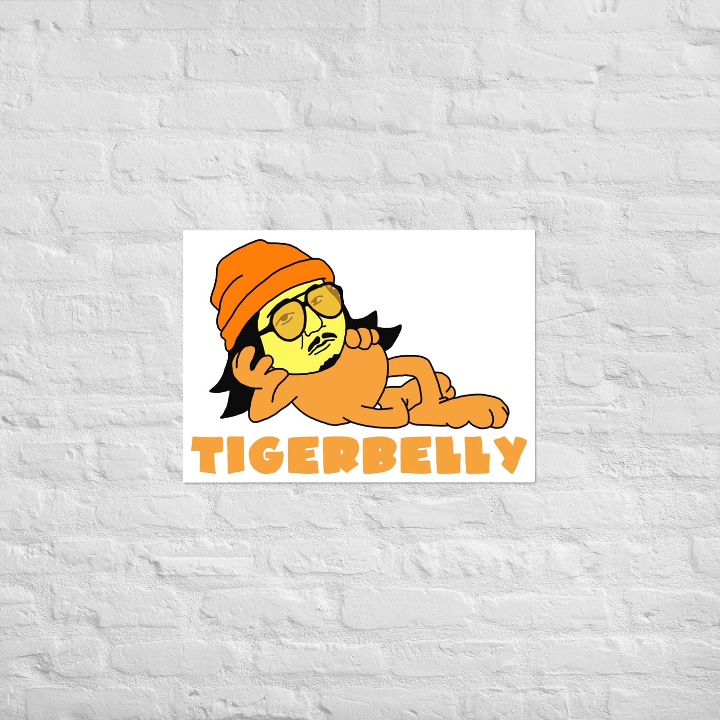 Bobby Lee Tigerbelly, Bobby Lee Merch, Tigerbelly Merch, Bobby Lee Gift, Funny Tigerbelly Gift, Tigerbelly Podcast, TigerBelly Poster 50×70 cm Posters Bobby Lee Podcasts Stand-up Comedy TigerBelly Next Cult Brand