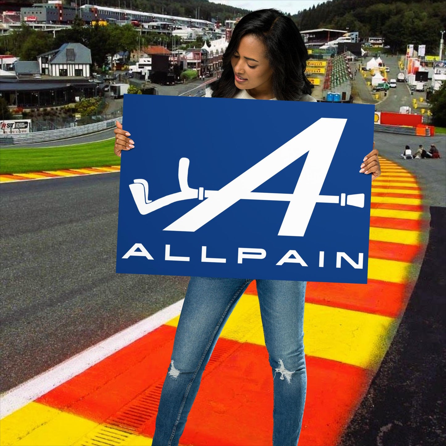 Allpain Alpine F1 Formula 1 Pierre Gasly Esteban Ocon Alpine Poster 50×70 cm Posters Alpine F1 Next Cult Brand