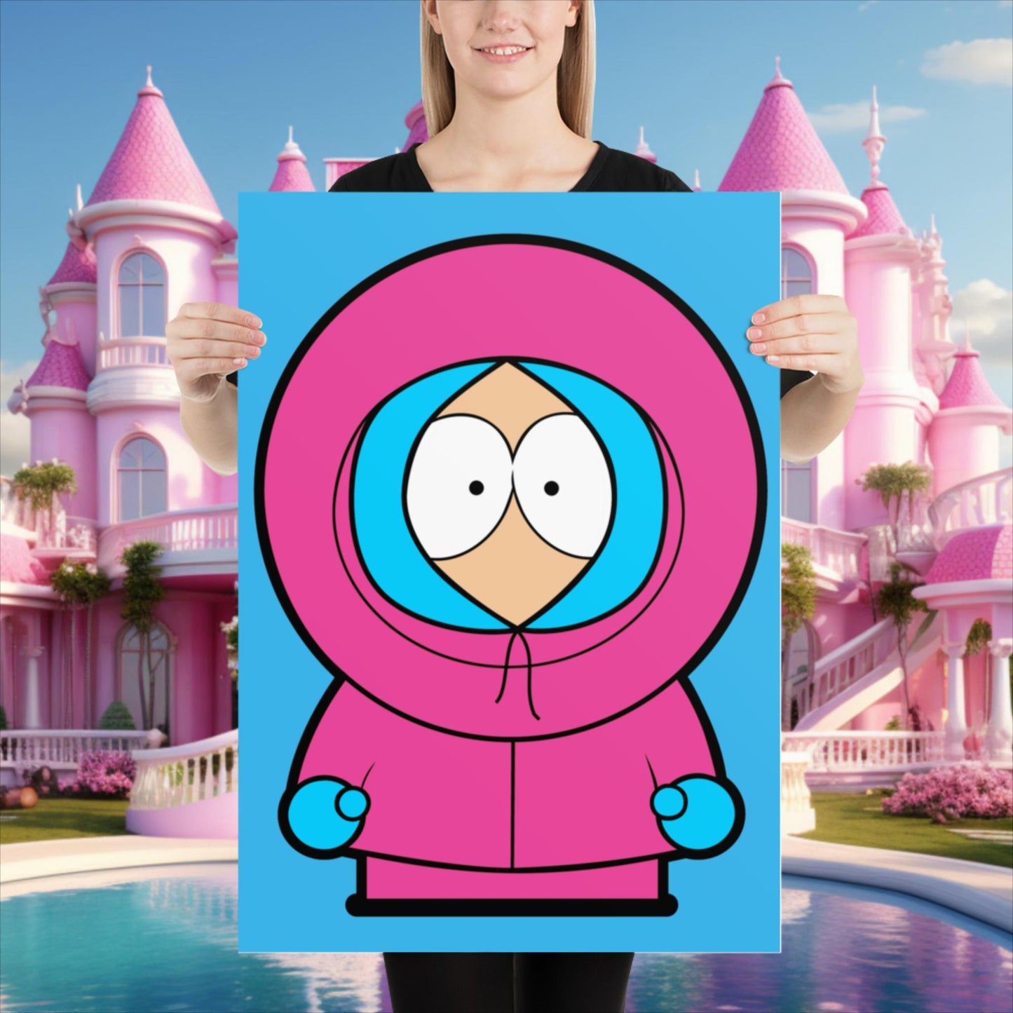 Kenny McCormick Ken Ryan Gosling Barbie South Park Kenny Poster 50×70 cm Posters Barbie Ken Kenny Movies South Park TV Shows Next Cult Brand