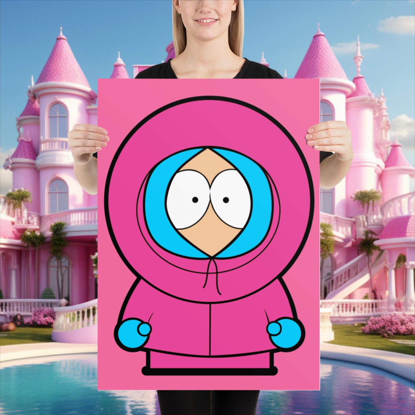 Kenny McCormick Ken Ryan Gosling Barbie South Park Kenny Poster 50×70 cm Posters Barbie Ken Kenny Movies South Park TV Shows Next Cult Brand