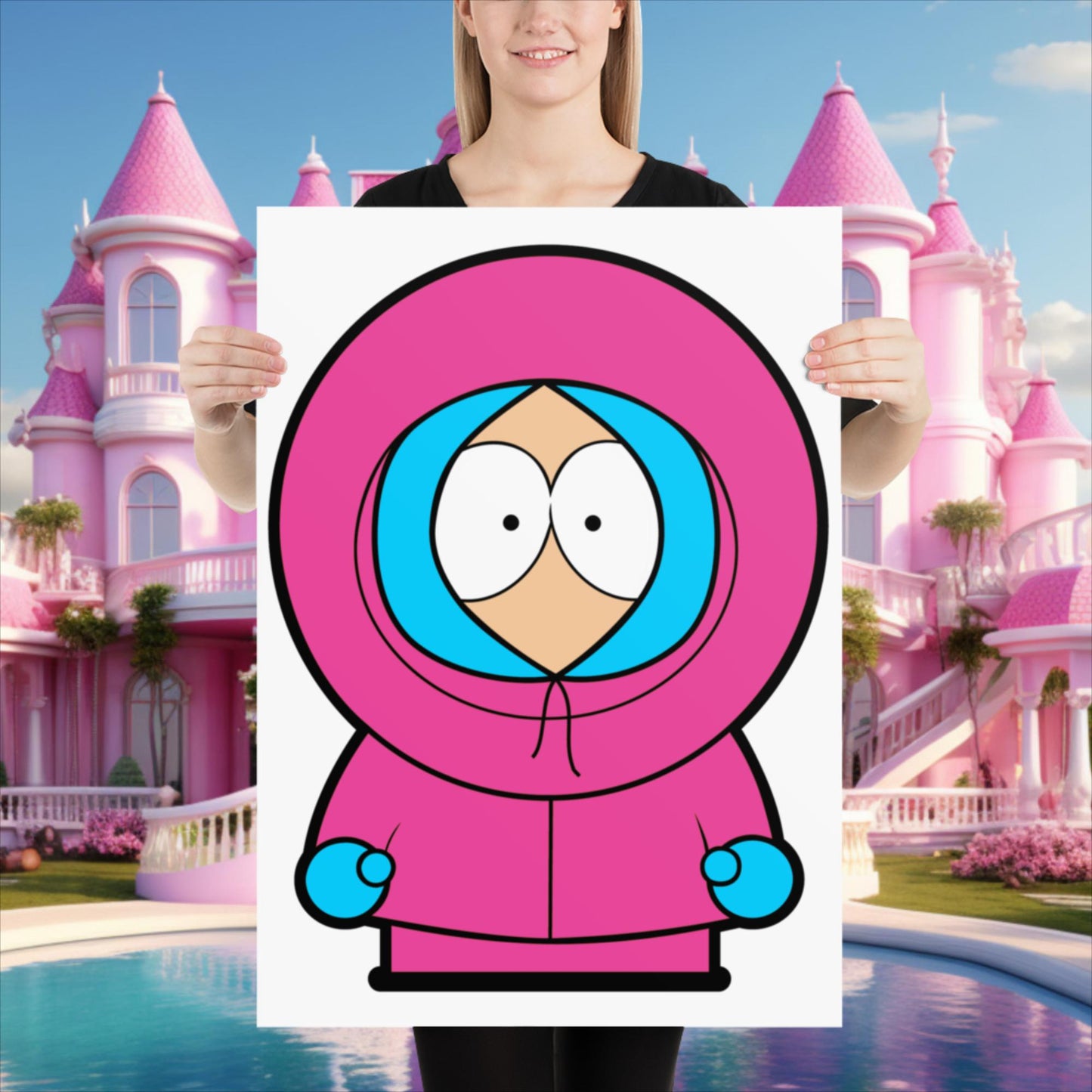 Kenny McCormick Ken Ryan Gosling Barbie South Park Kenny Poster 50×70 cm Posters Barbie Ken Kenny Movies South Park TV Shows Next Cult Brand