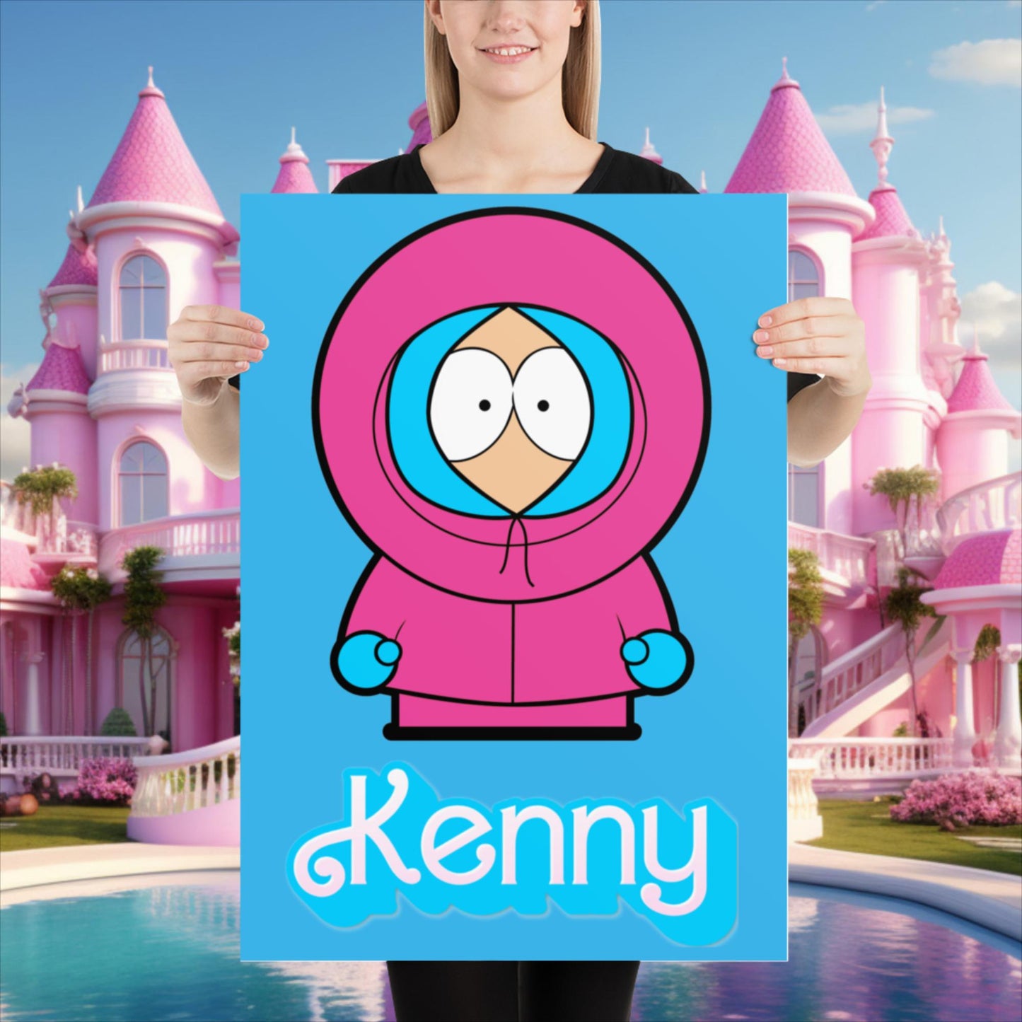 Kenny McCormick Ken Ryan Gosling Barbie South Park Kenny Poster 50×70 cm Posters Barbie Ken Kenny Movies South Park TV Shows Next Cult Brand