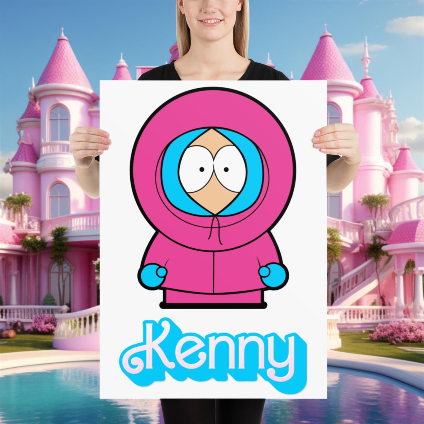 Kenny McCormick Ken Ryan Gosling Barbie South Park Kenny Poster 50×70 cm Posters Barbie Ken Kenny Movies South Park TV Shows Next Cult Brand