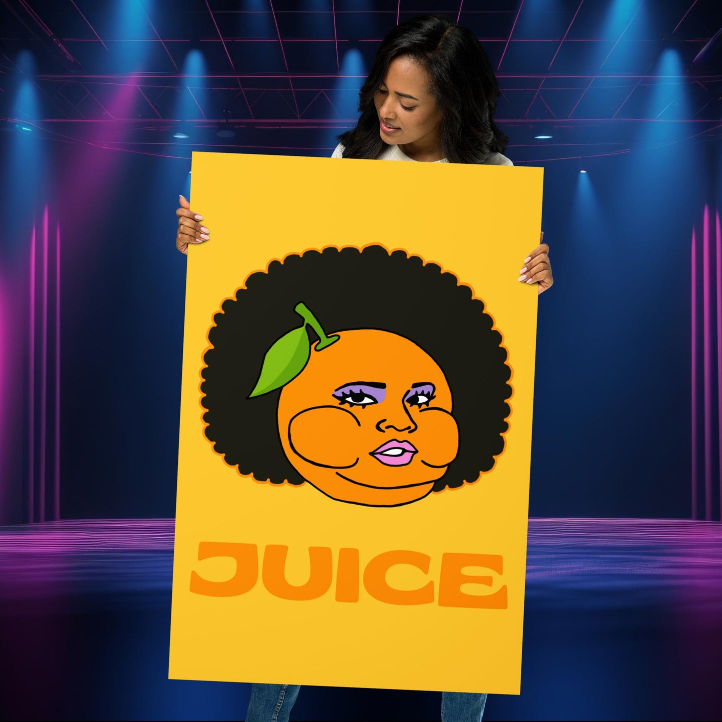 Blame It On My Juice Lizzo Merch Lizzo Gift Song Lyrics Lizzo Poster 61×91 cm Posters Lizzo Music Next Cult Brand