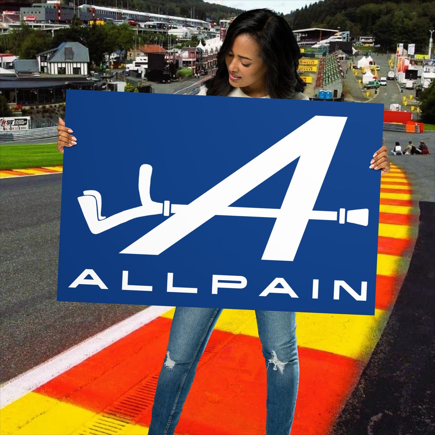 Allpain Alpine F1 Formula 1 Pierre Gasly Esteban Ocon Alpine Poster 61×91 cm Posters Alpine F1 Next Cult Brand