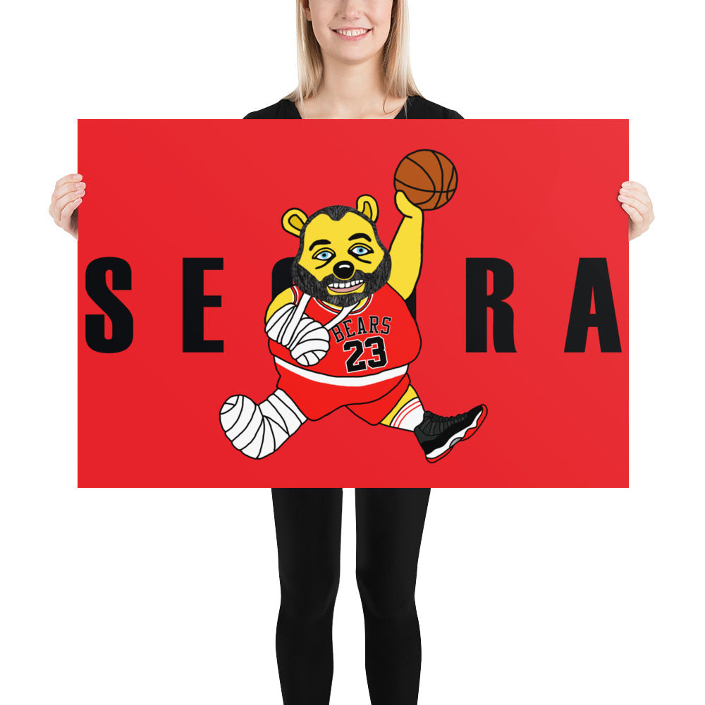 Air Segura, Tom Segura Basketball, Your Mom's House (YMH), 2 Bears 1 Cave, Funny Poster 61×91 cm Posters 2 Bears 1 Cave Air Segura Podcasts Stand-up Comedy Tom Segura YMH Next Cult Brand