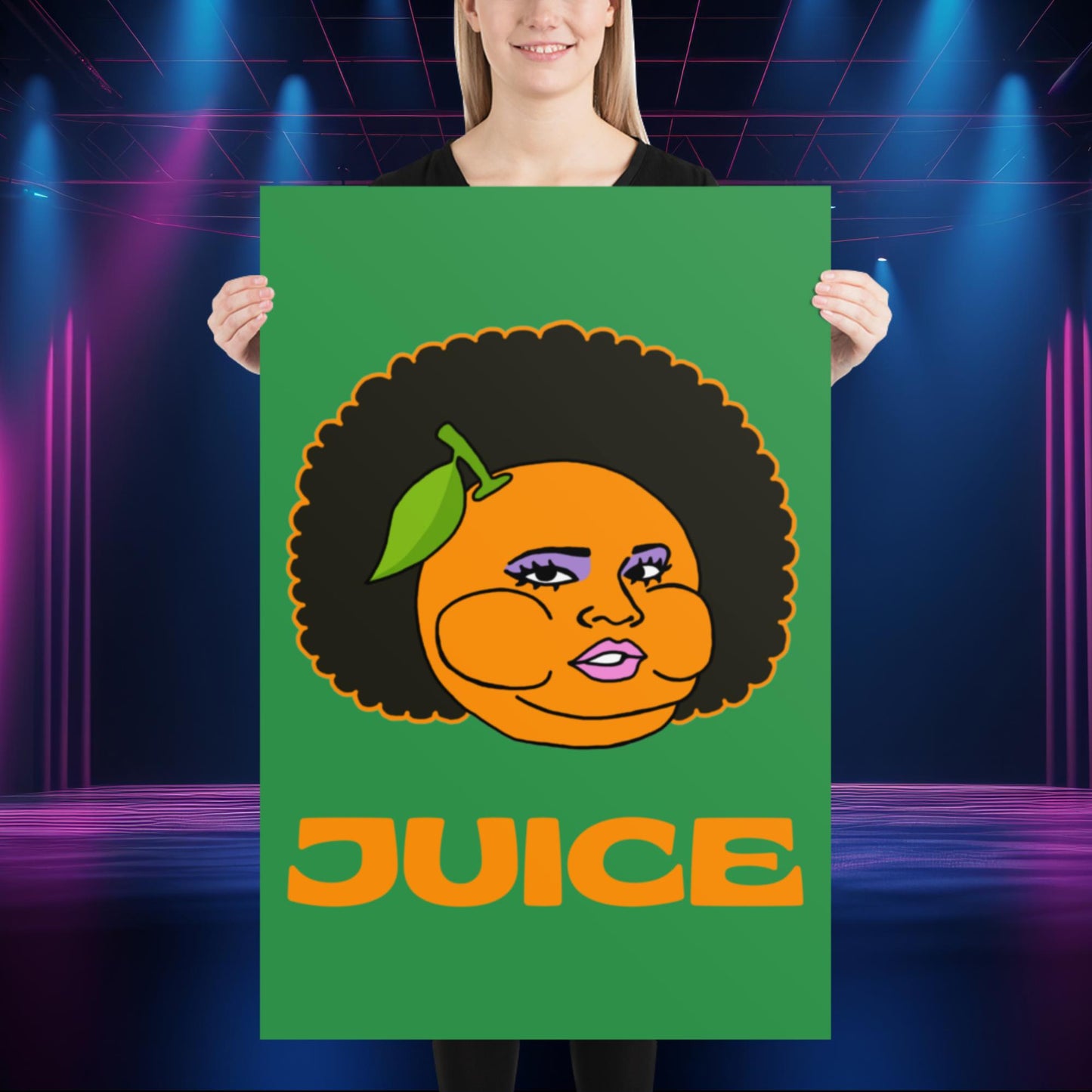 Blame It On My Juice Lizzo Merch Lizzo Gift Song Lyrics Lizzo Poster 61×91 cm Posters Lizzo Music Next Cult Brand