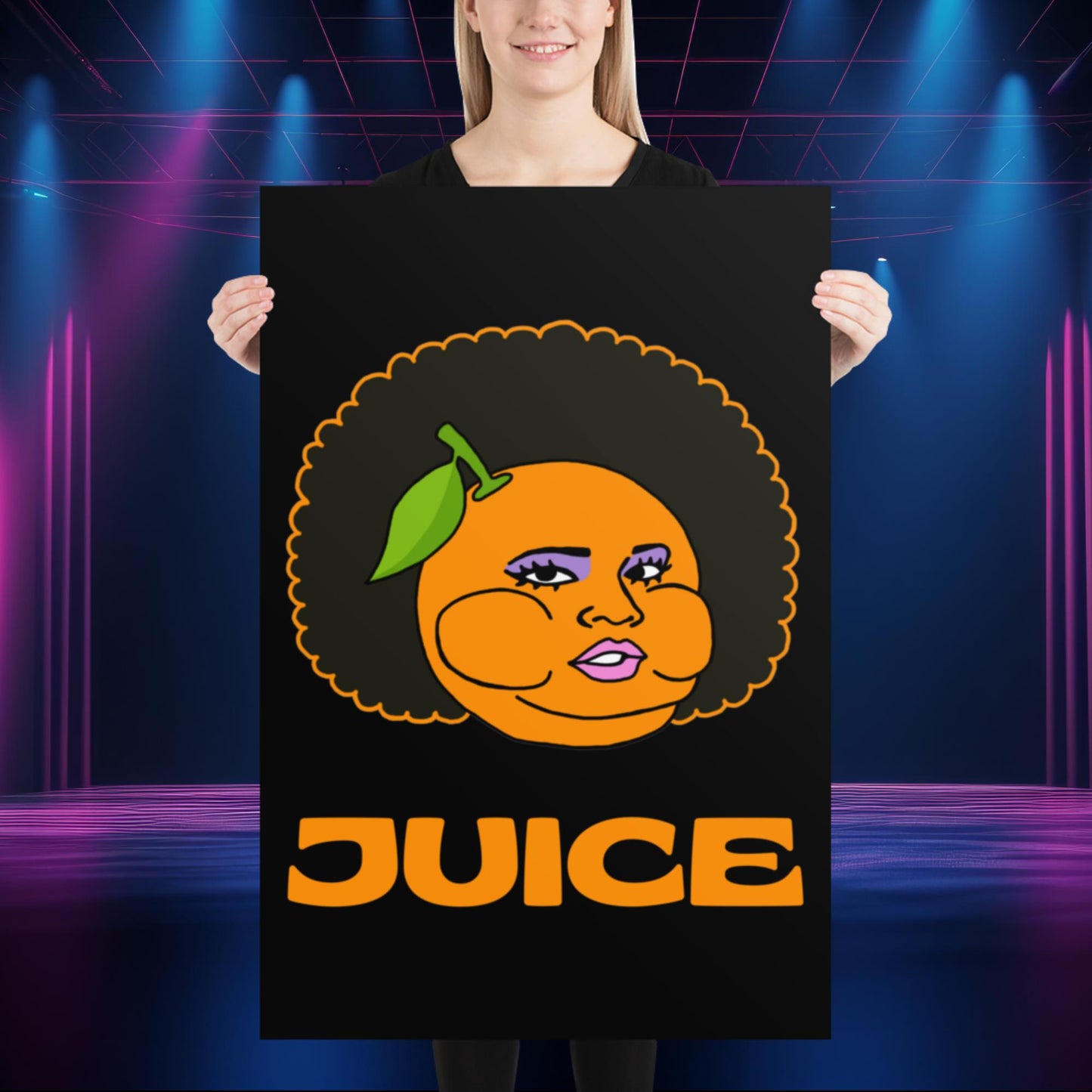 Blame It On My Juice Lizzo Merch Lizzo Gift Song Lyrics Lizzo Poster 61×91 cm Posters Lizzo Music Next Cult Brand