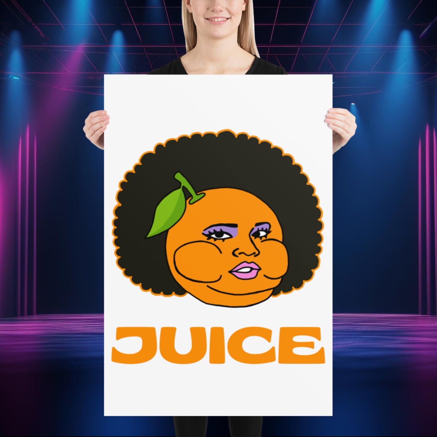 Blame It On My Juice Lizzo Merch Lizzo Gift Song Lyrics Lizzo Poster 61×91 cm Posters Lizzo Music Next Cult Brand