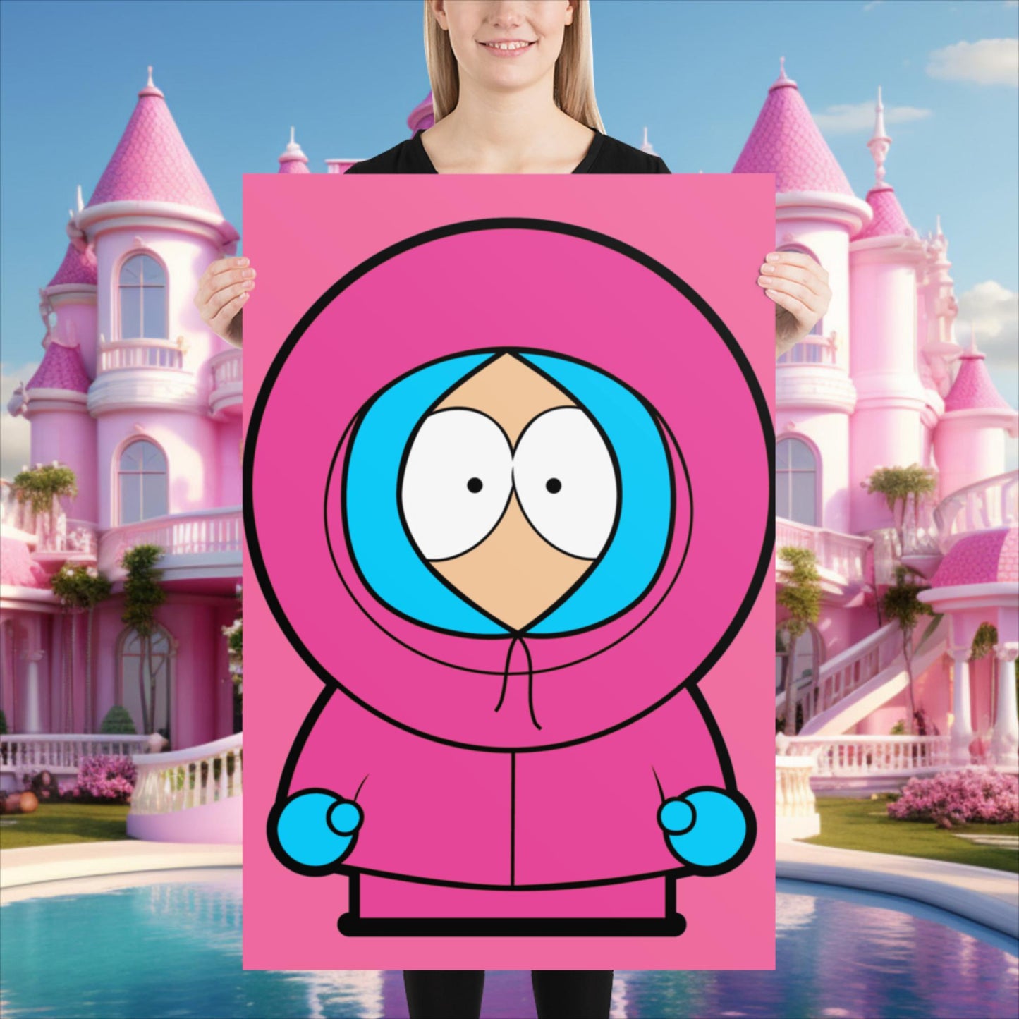 Kenny McCormick Ken Ryan Gosling Barbie South Park Kenny Poster 61×91 cm Posters Barbie Ken Kenny Movies South Park TV Shows Next Cult Brand