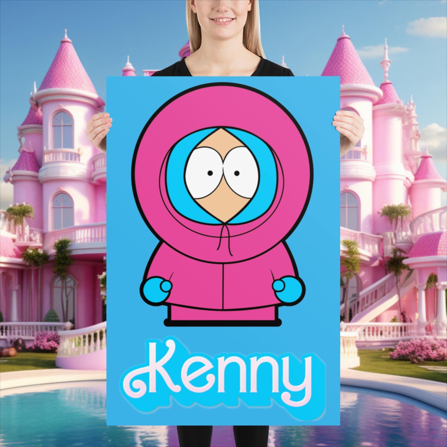 Kenny McCormick Ken Ryan Gosling Barbie South Park Kenny Poster 61×91 cm Posters Barbie Ken Kenny Movies South Park TV Shows Next Cult Brand