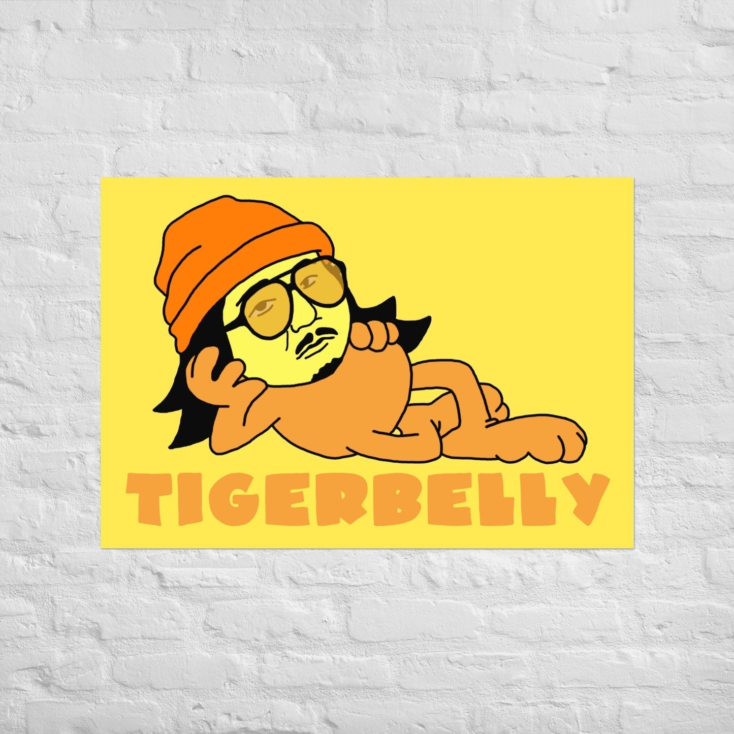 Bobby Lee Tigerbelly, Bobby Lee Merch, Tigerbelly Merch, Bobby Lee Gift, Funny Tigerbelly Gift, Tigerbelly Podcast, TigerBelly Poster 70×100 cm Posters Bobby Lee Podcasts Stand-up Comedy TigerBelly Next Cult Brand