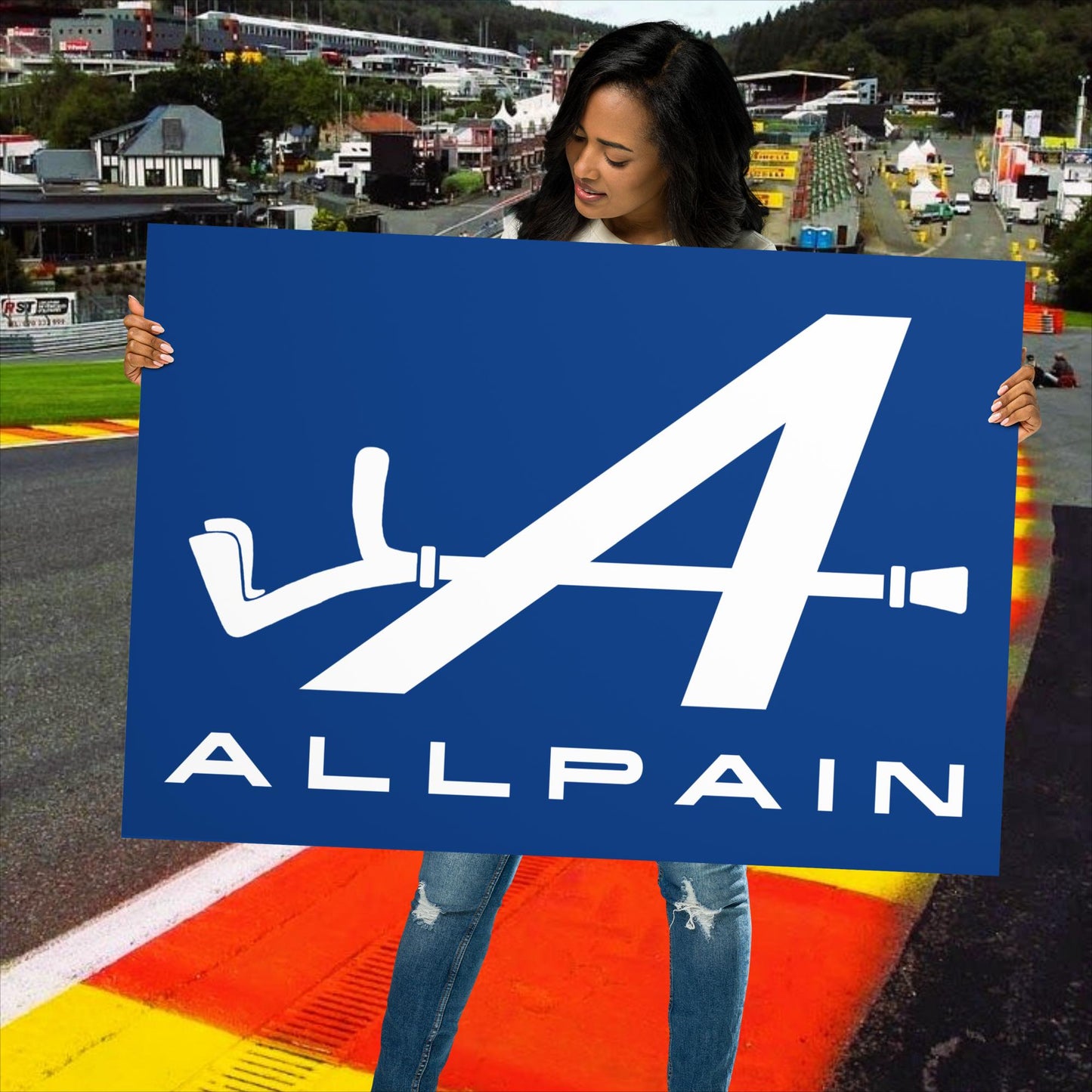 Allpain Alpine F1 Formula 1 Pierre Gasly Esteban Ocon Alpine Poster 70×100 cm Posters Alpine F1 Next Cult Brand