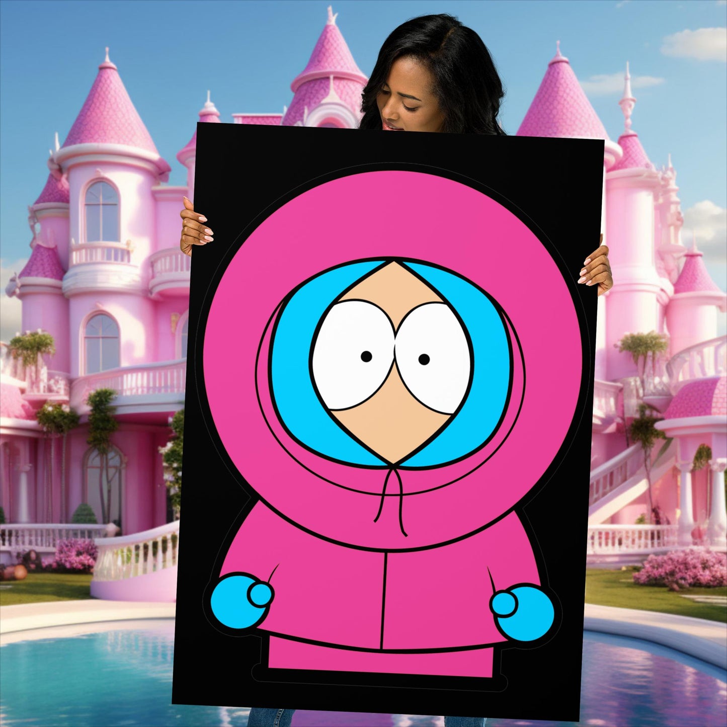 Kenny McCormick Ken Ryan Gosling Barbie South Park Kenny Poster 70×100 cm Posters Barbie Ken Kenny Movies South Park TV Shows Next Cult Brand