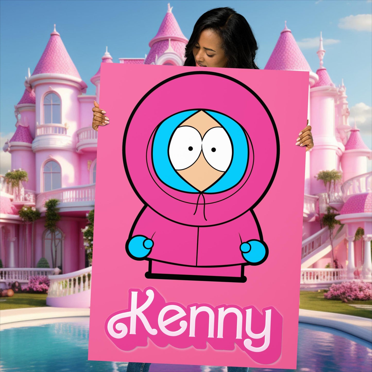 Kenny McCormick Ken Ryan Gosling Barbie South Park Kenny Poster 70×100 cm Posters Barbie Ken Kenny Movies South Park TV Shows Next Cult Brand