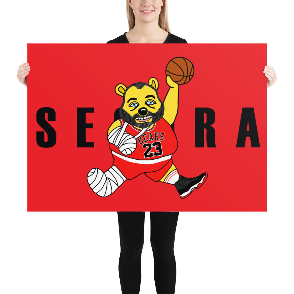 Air Segura, Tom Segura Basketball, Your Mom's House (YMH), 2 Bears 1 Cave, Funny Poster 70×100 cm Posters 2 Bears 1 Cave Air Segura Podcasts Stand-up Comedy Tom Segura YMH Next Cult Brand