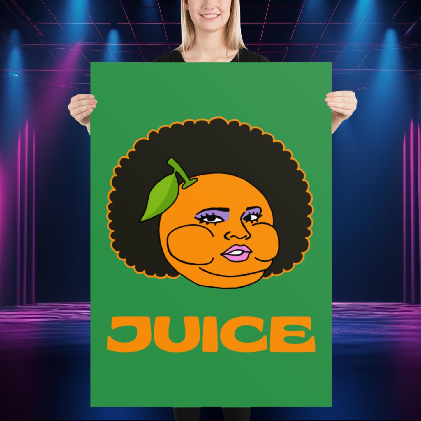 Blame It On My Juice Lizzo Merch Lizzo Gift Song Lyrics Lizzo Poster 70×100 cm Posters Lizzo Music Next Cult Brand