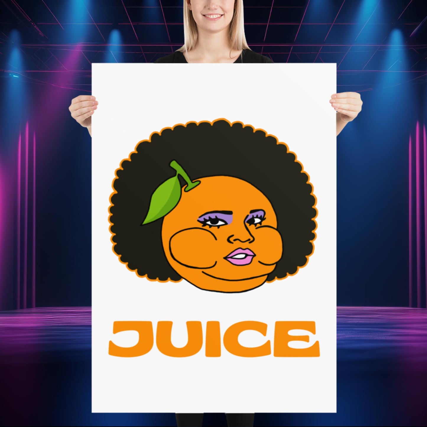 Blame It On My Juice Lizzo Merch Lizzo Gift Song Lyrics Lizzo Poster 70×100 cm Posters Lizzo Music Next Cult Brand