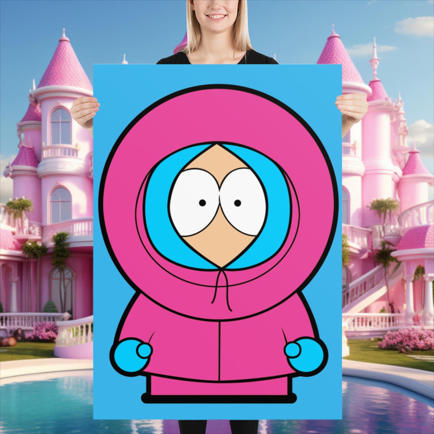 Kenny McCormick Ken Ryan Gosling Barbie South Park Kenny Poster 70×100 cm Posters Barbie Ken Kenny Movies South Park TV Shows Next Cult Brand