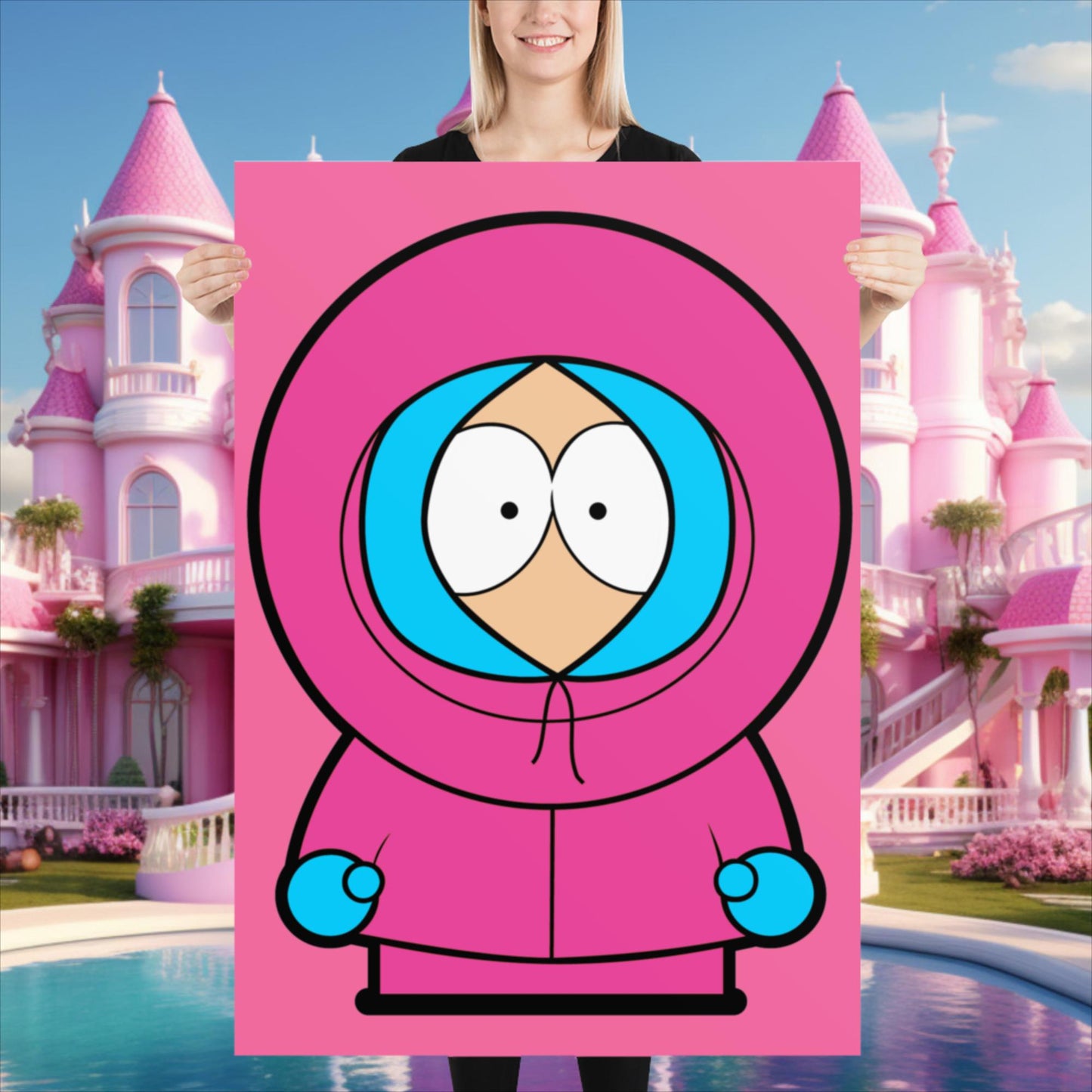 Kenny McCormick Ken Ryan Gosling Barbie South Park Kenny Poster 70×100 cm Posters Barbie Ken Kenny Movies South Park TV Shows Next Cult Brand