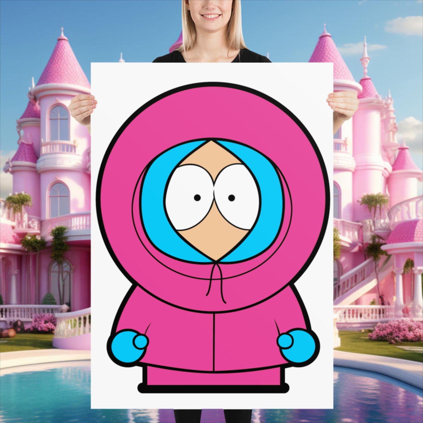 Kenny McCormick Ken Ryan Gosling Barbie South Park Kenny Poster 70×100 cm Posters Barbie Ken Kenny Movies South Park TV Shows Next Cult Brand