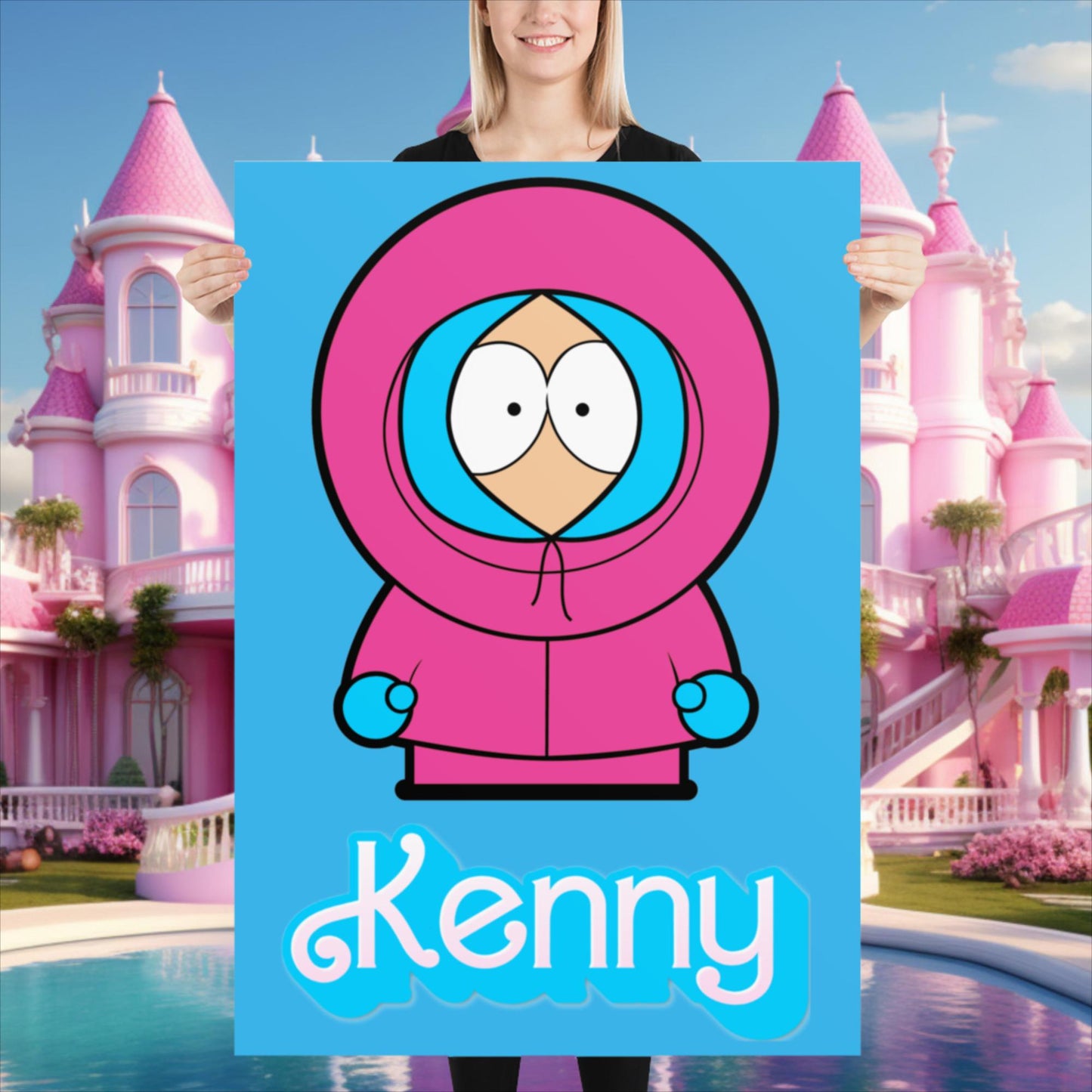 Kenny McCormick Ken Ryan Gosling Barbie South Park Kenny Poster 70×100 cm Posters Barbie Ken Kenny Movies South Park TV Shows Next Cult Brand