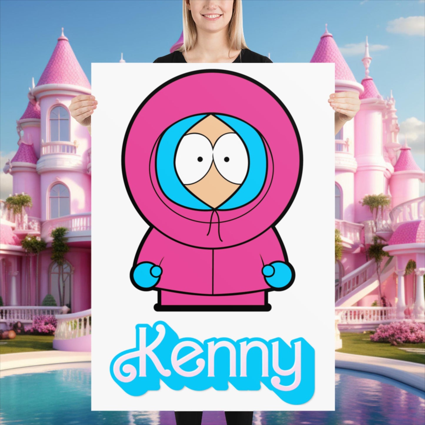 Kenny McCormick Ken Ryan Gosling Barbie South Park Kenny Poster 70×100 cm Posters Barbie Ken Kenny Movies South Park TV Shows Next Cult Brand