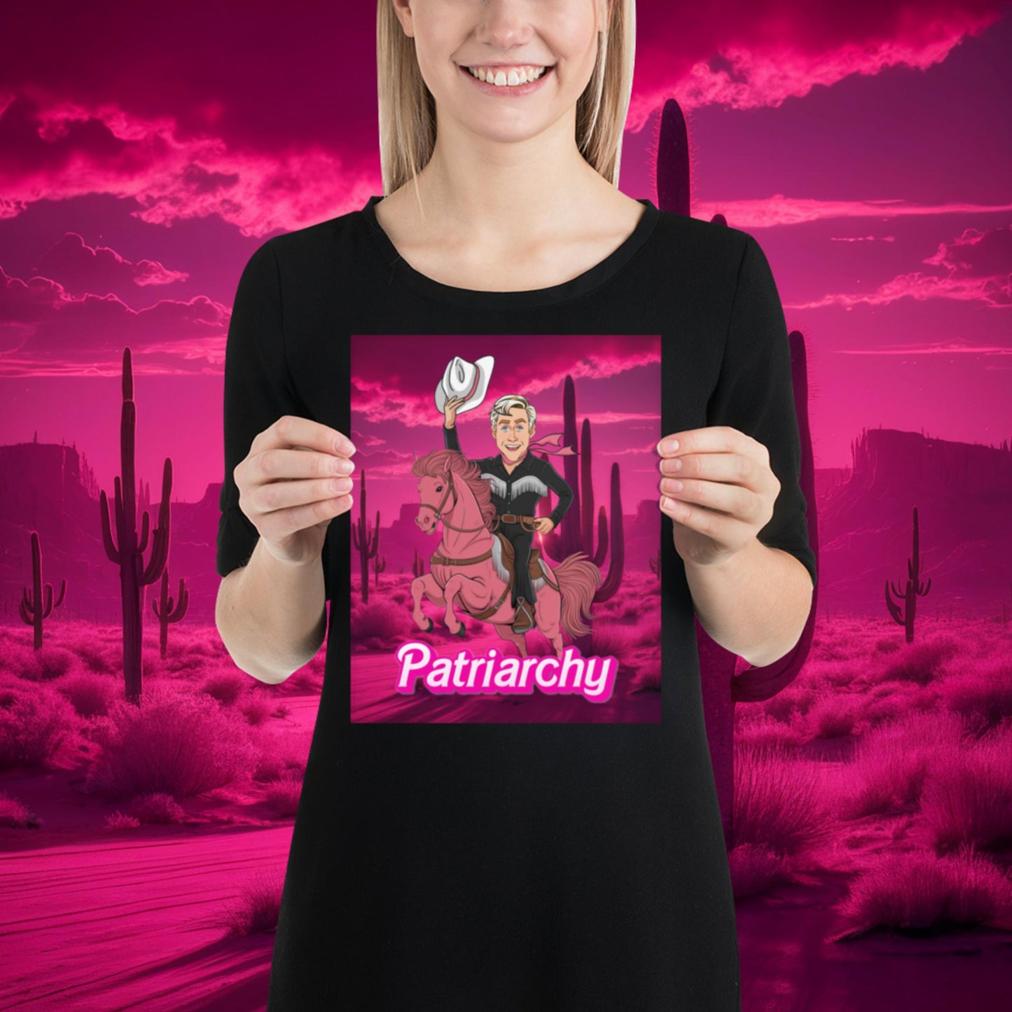 Ken Barbie Movie When I found out the patriarchy wasn't just about horses, I lost interest Poster 8″×10″ Posters Barbie Celebrities Ken Movies Ryan Gosling Next Cult Brand