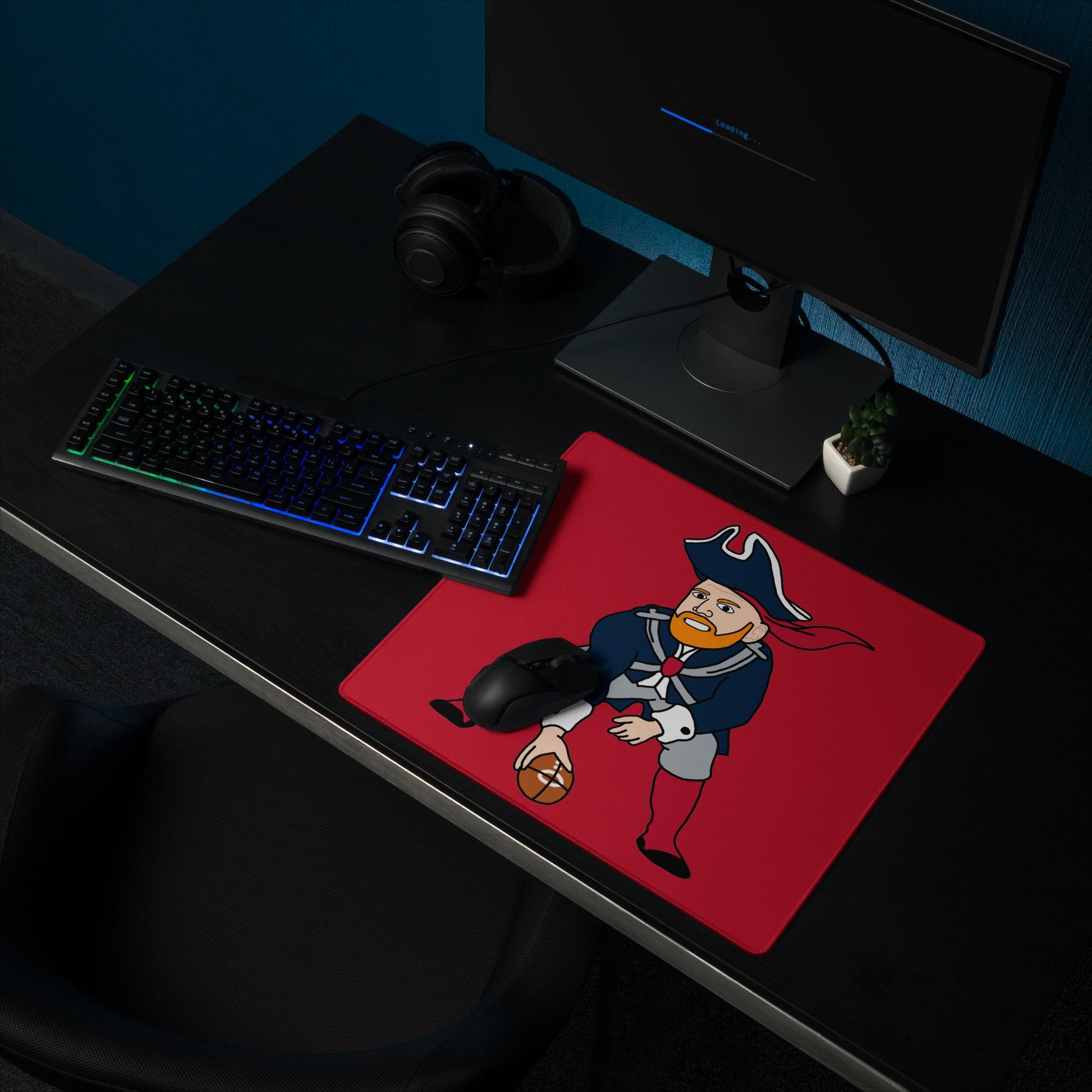 Bill Burrdy New England Patriots NFL Tom Brady Bill Burr Gaming mouse pad Default Title American Football Bill Burr Monday Morning Podcast New England Patriots NFL Podcasts Stand-up Comedy Next Cult Brand